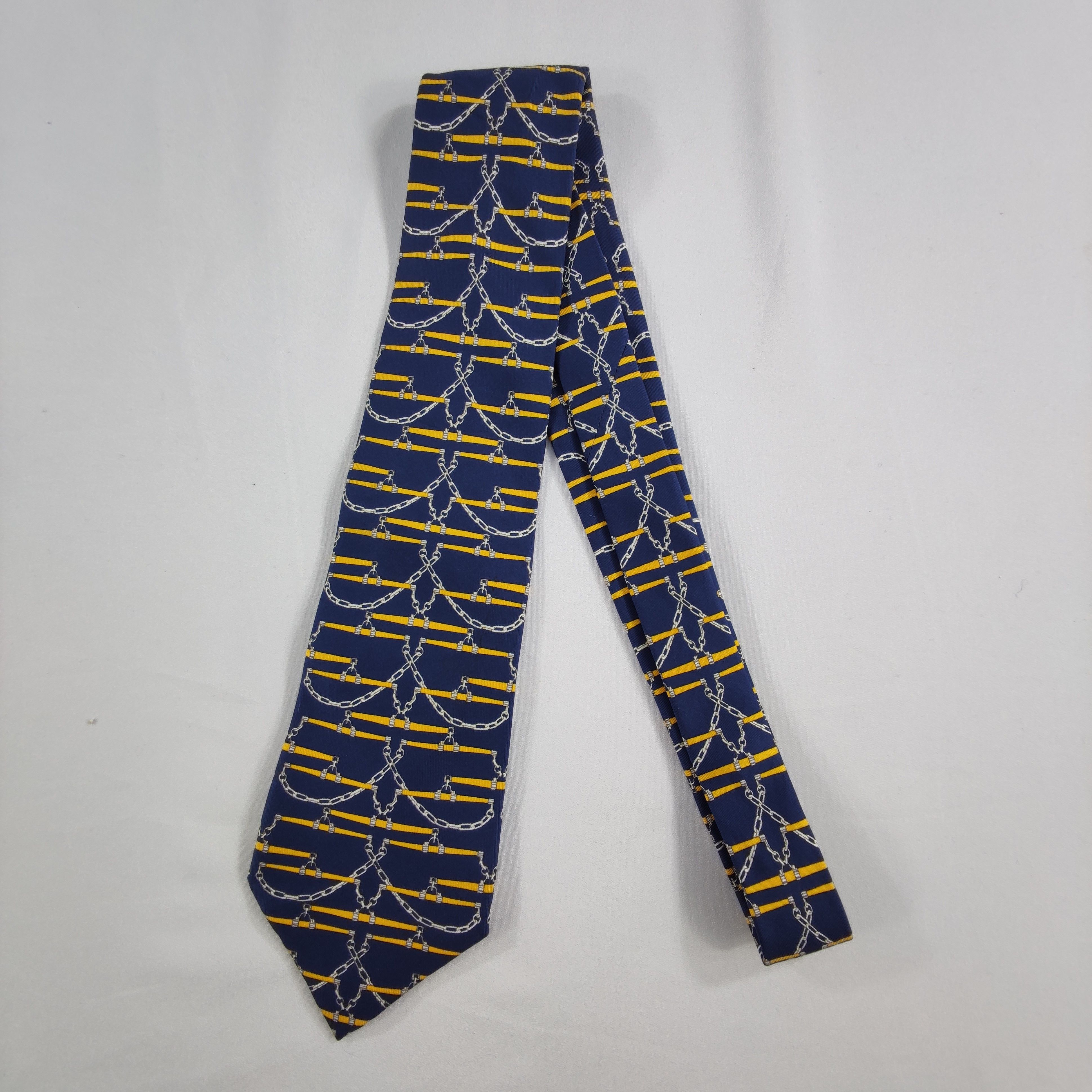 Hermes Hermes Silk Tie Size ONE SIZE - 1 Thumbnail