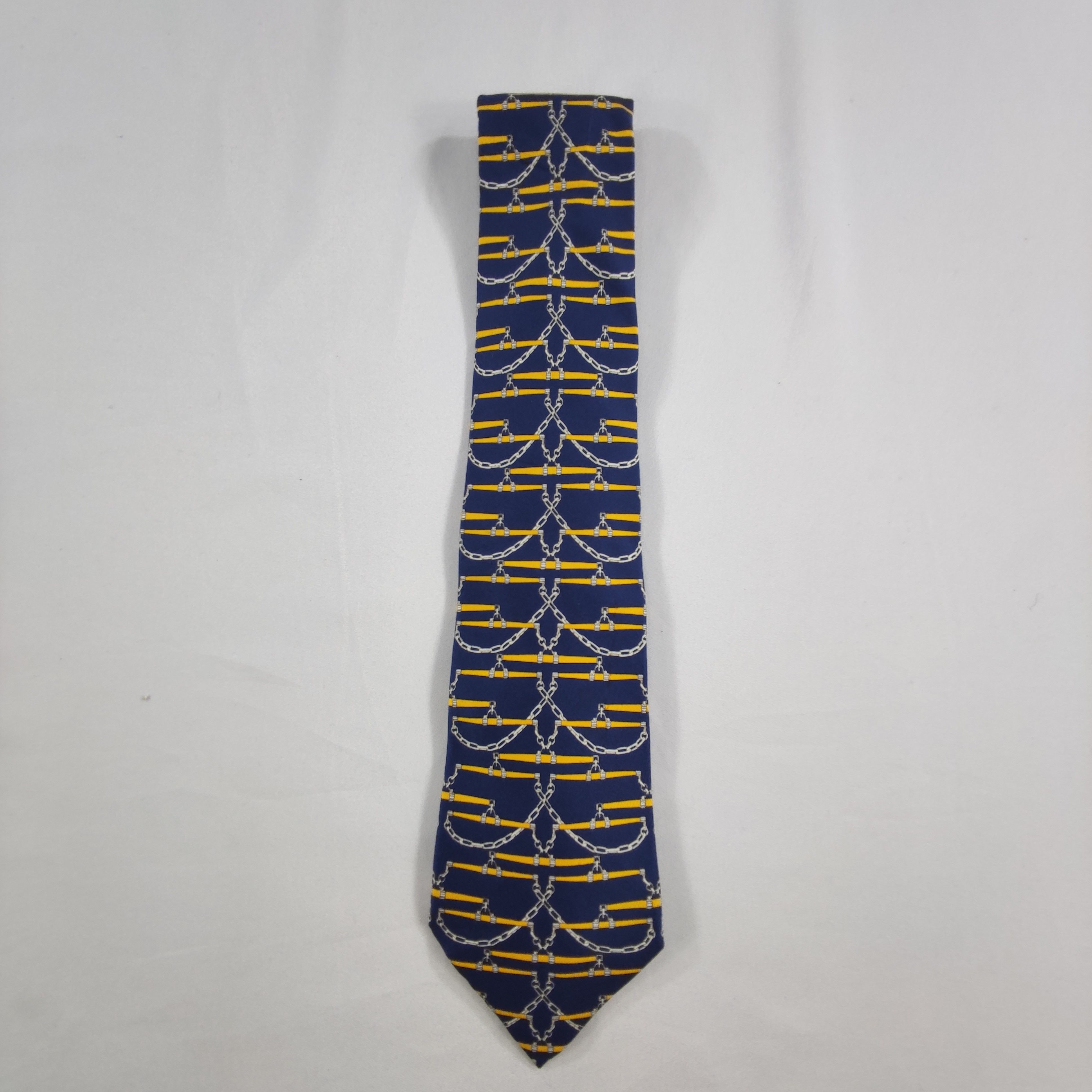Hermes Hermes Silk Tie Size ONE SIZE - 2 Thumbnail