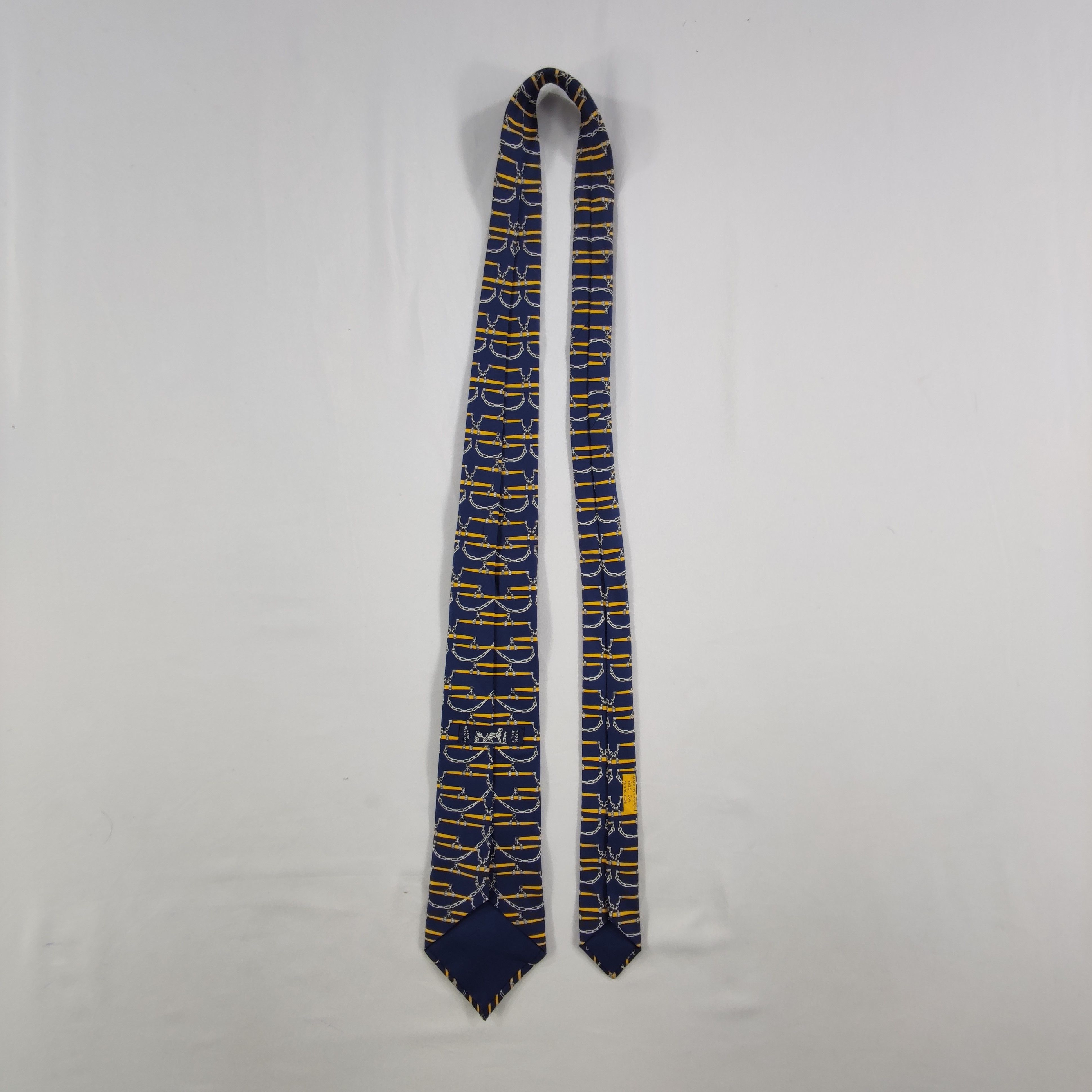 Hermes Hermes Silk Tie Size ONE SIZE - 3 Thumbnail