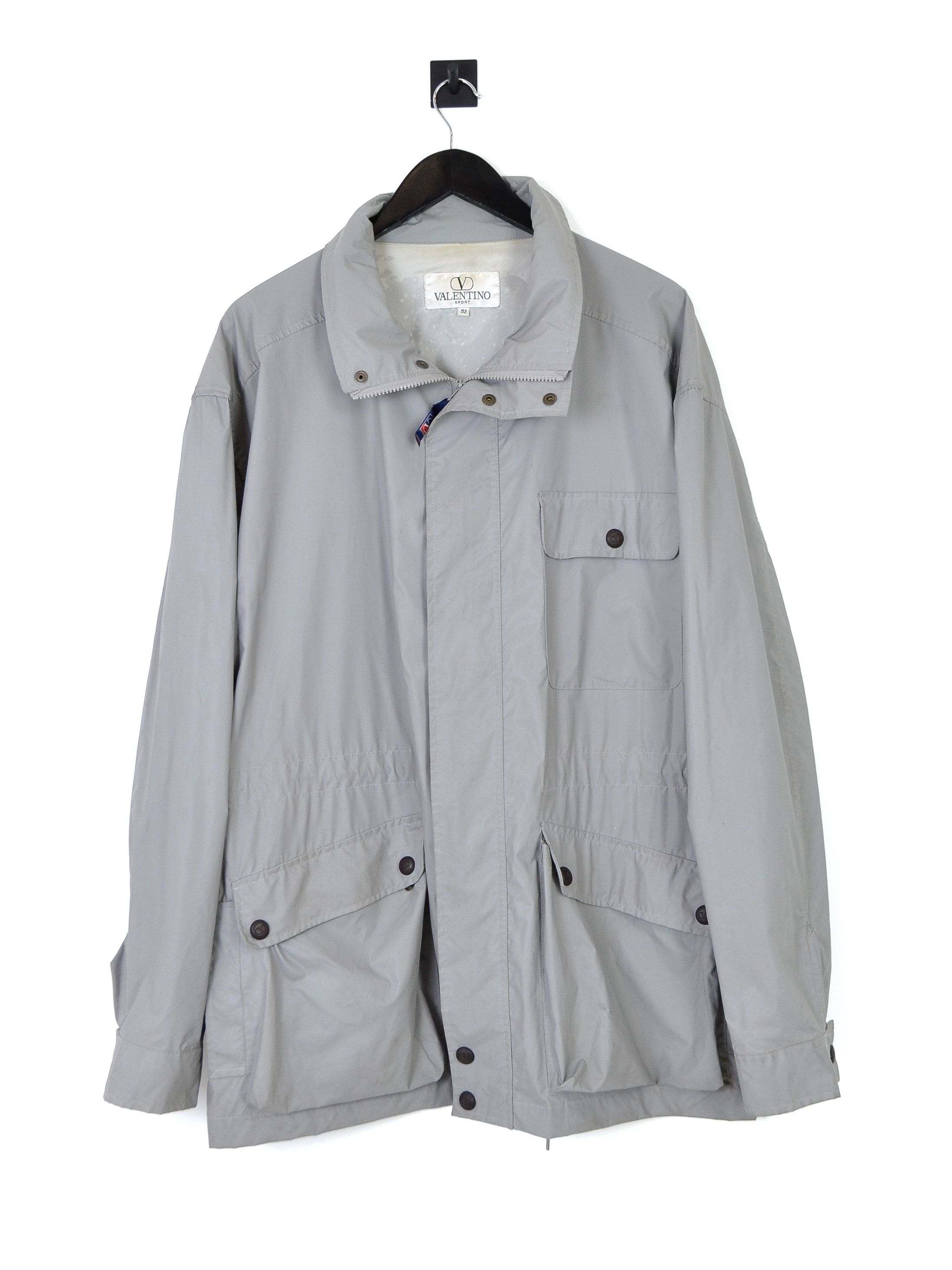 Valentino × Vintage Vintage Valentino Nylon Raincoat Jacket Size US L / EU 52-54 / 3 - 4 Thumbnail