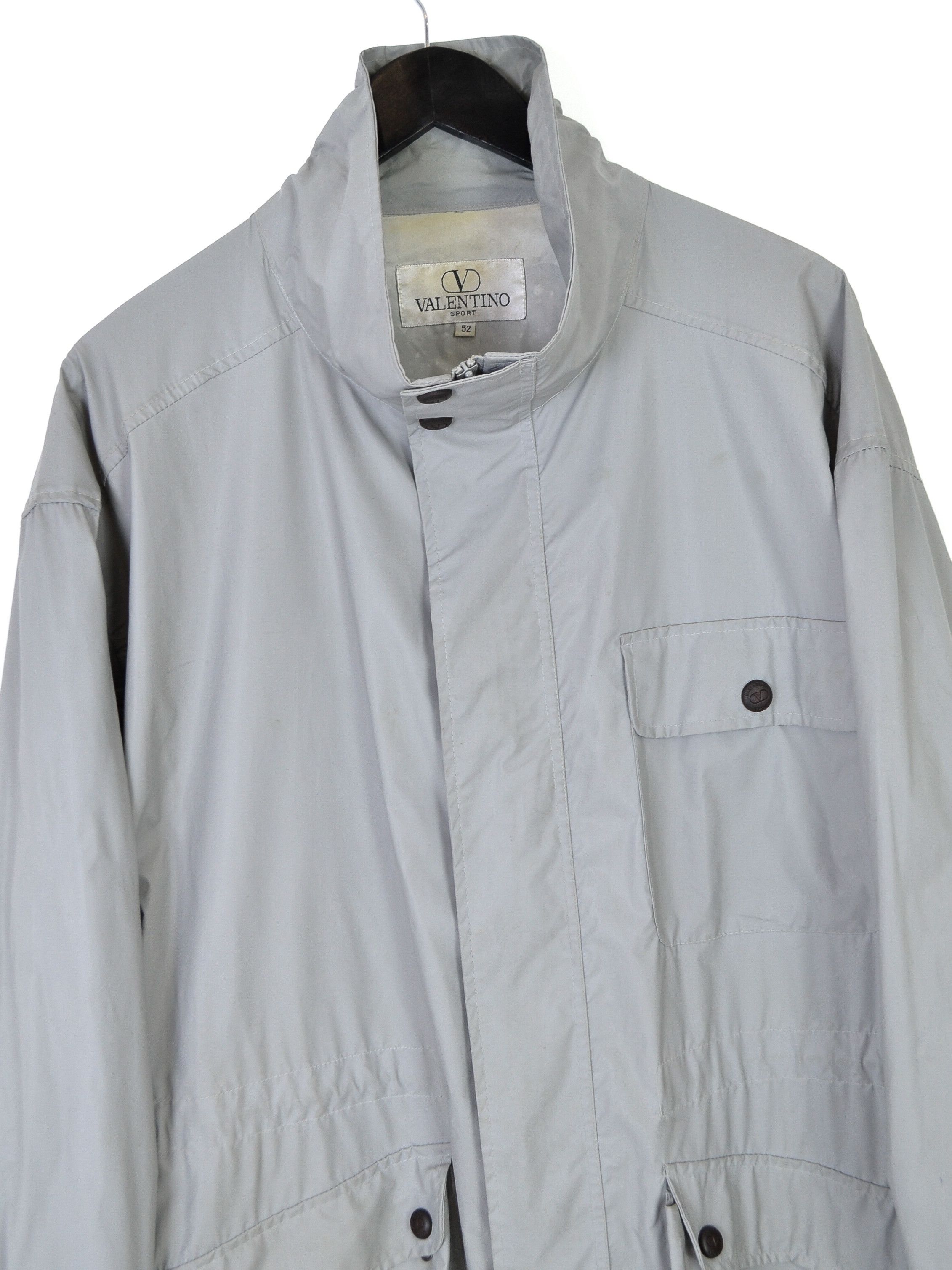 Valentino × Vintage Vintage Valentino Nylon Raincoat Jacket Size US L / EU 52-54 / 3 - 8 Thumbnail