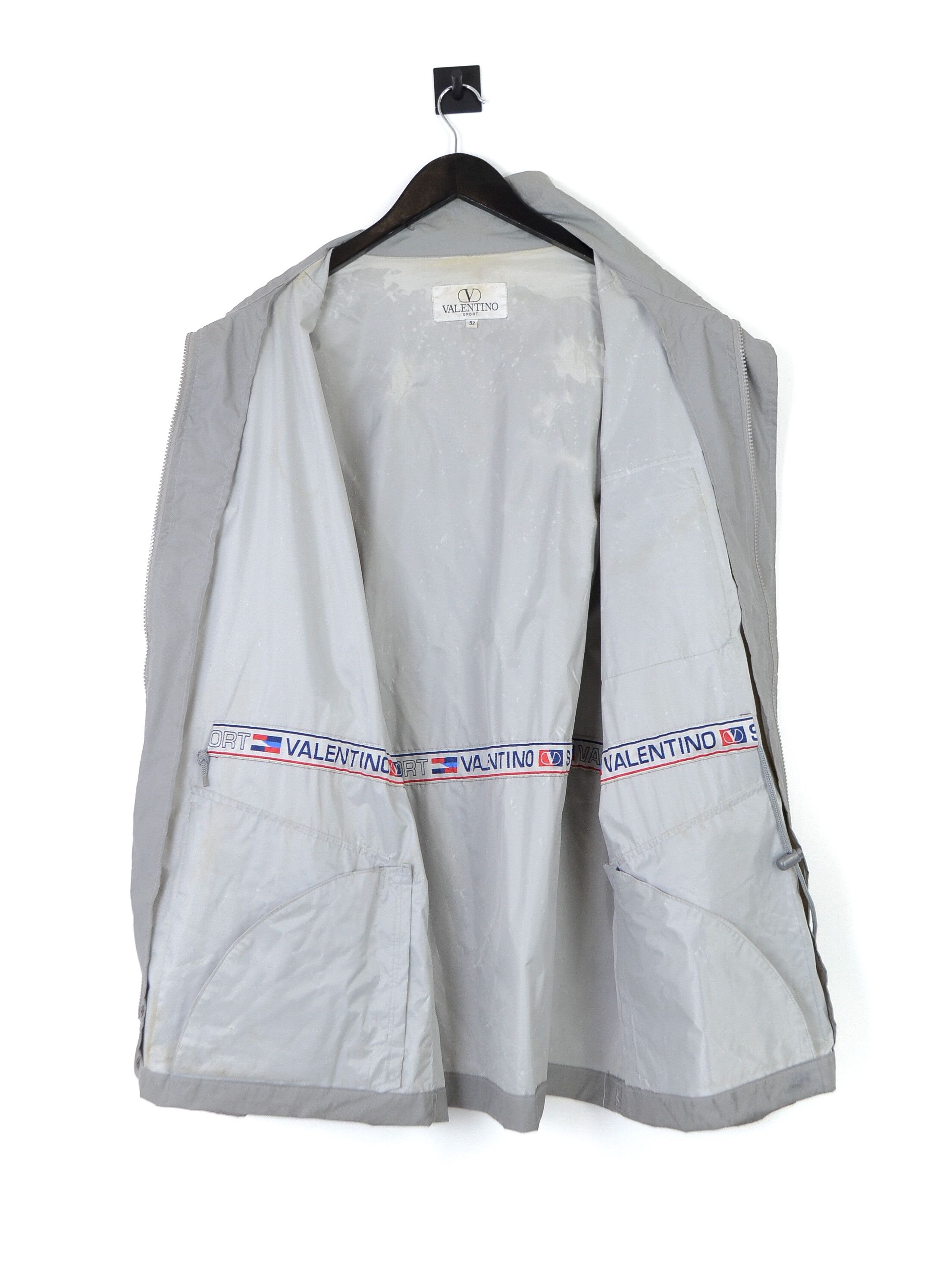 Valentino × Vintage Vintage Valentino Nylon Raincoat Jacket Size US L / EU 52-54 / 3 - 5 Thumbnail