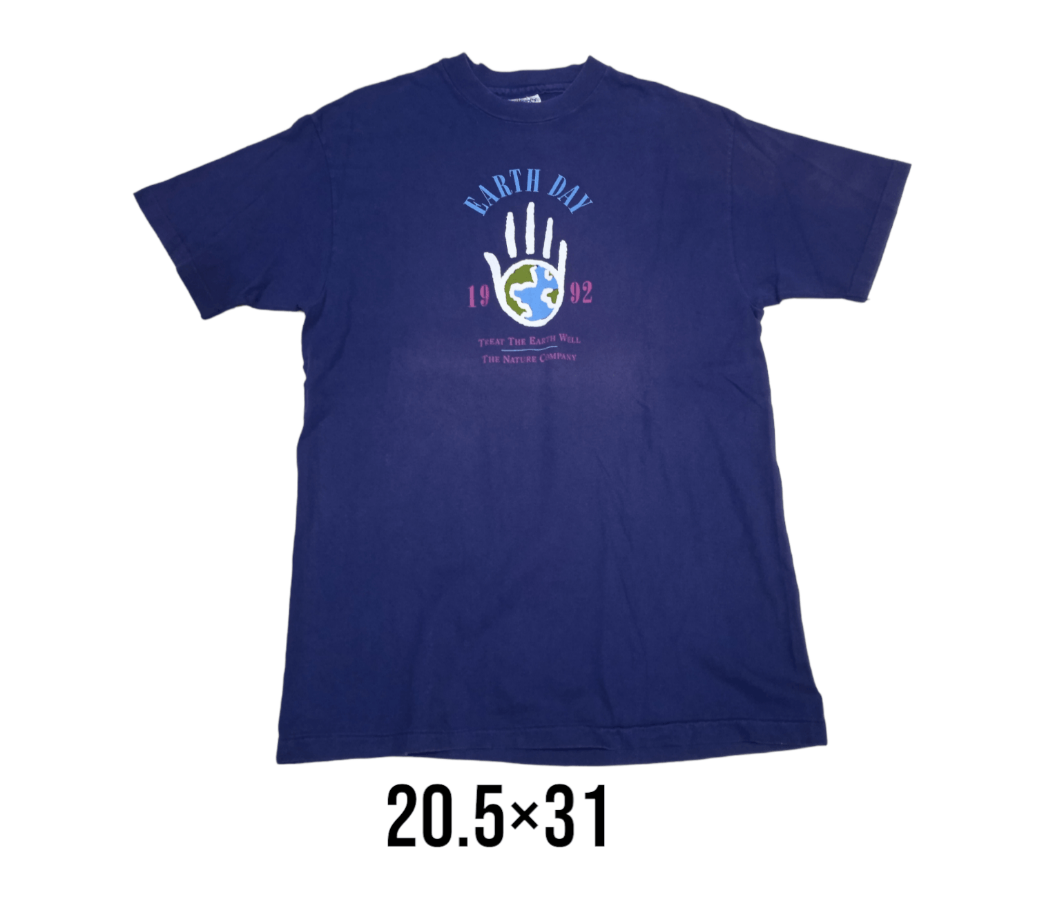 Vintage 🌊Vintage 90s Earth Day T-Shirt Size US L / EU 52-54 / 3 - 2 Thumbnail