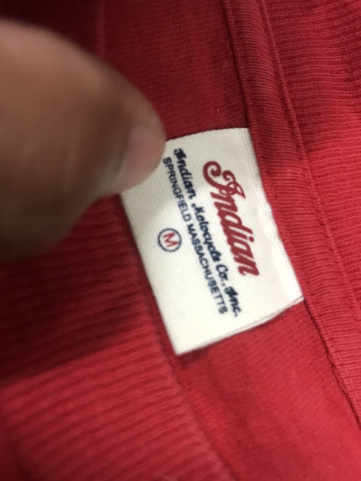Indian Motorcycle × Vintage Indian Motorcycle Long Sleeve Bikers Tshirt Fire On Sleeves Size US M / EU 48-50 / 2 - 6 Thumbnail