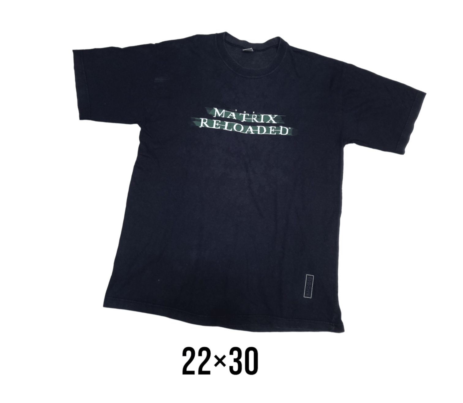 Cartoon Network × Vintage MATRIX RELOADED HEINEKEN PROMO TEE 2003