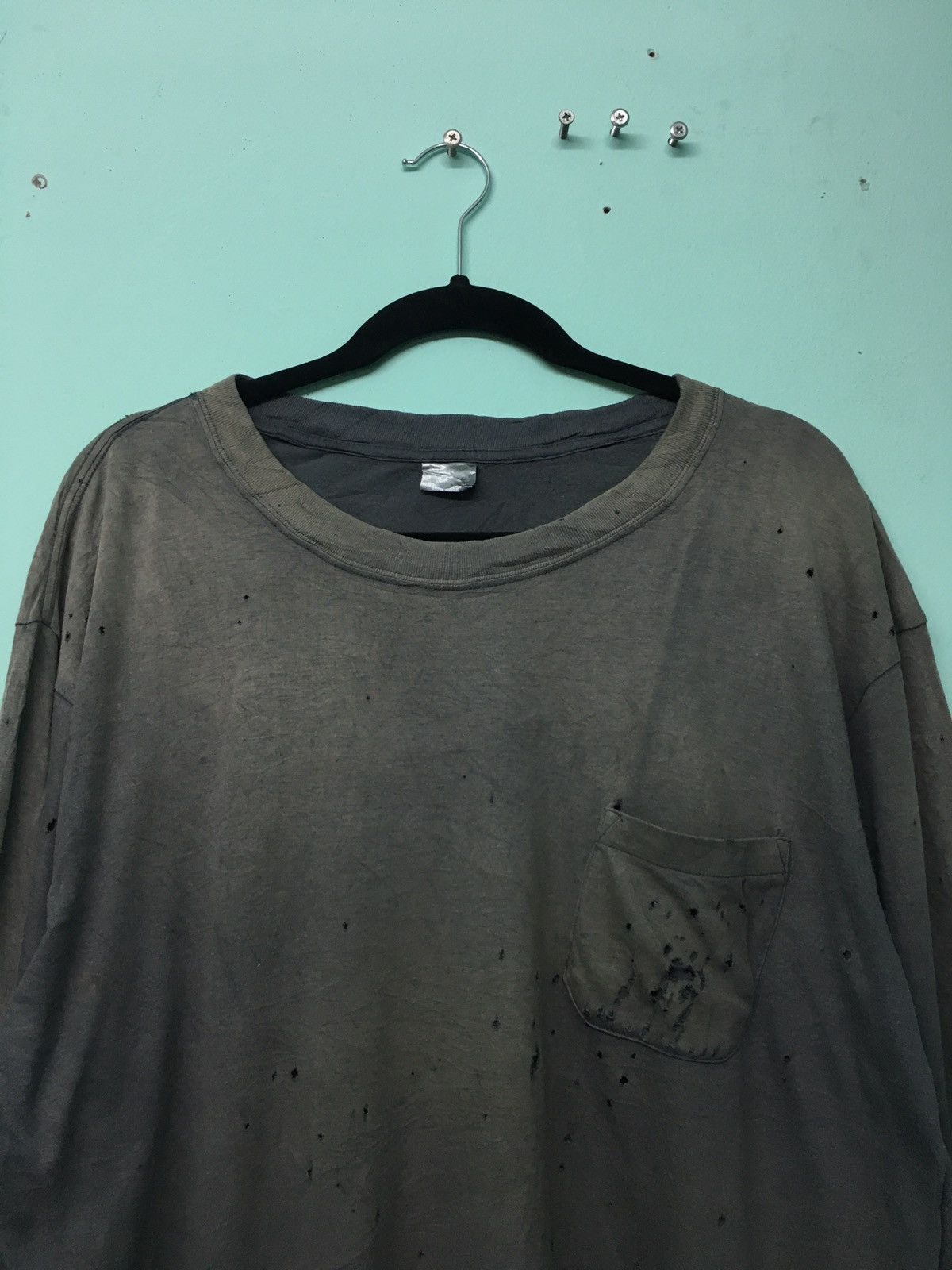 Other Vintage THRASHED Faded Pockets ERD GRUNGE Size US L / EU 52-54 / 3 - 6 Thumbnail