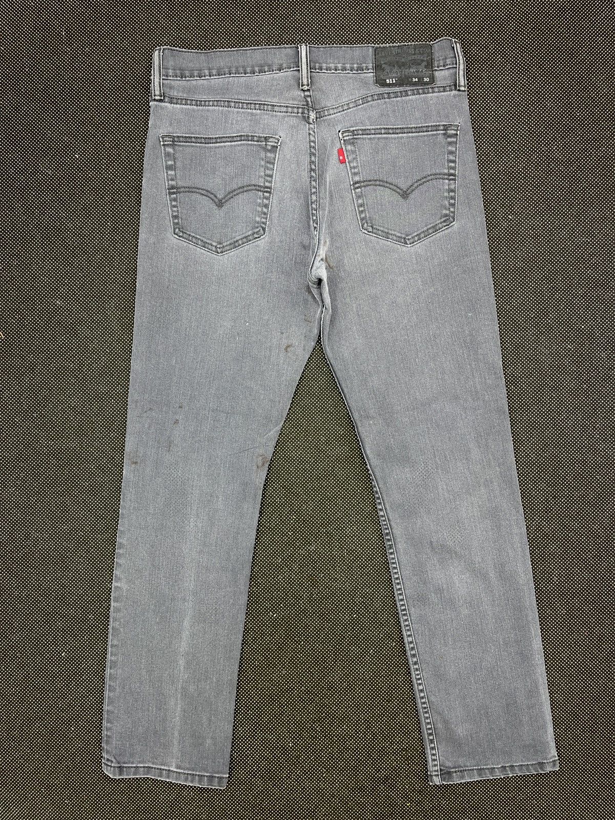 Levi's × Vintage Vintage Levis 511 Faded Jeans - J004 Size US 34 / EU 50 - 2 Thumbnail