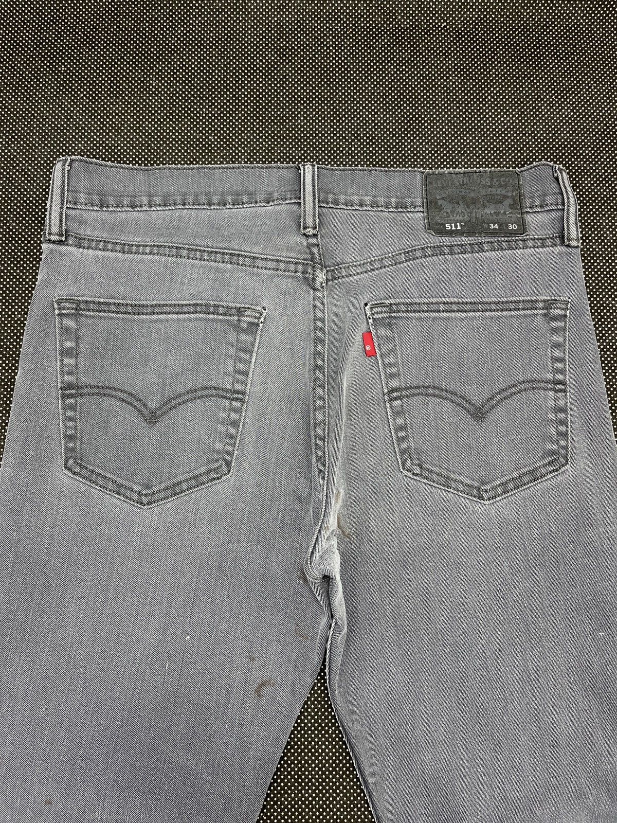 Levi's × Vintage Vintage Levis 511 Faded Jeans - J004 Size US 34 / EU 50 - 4 Thumbnail