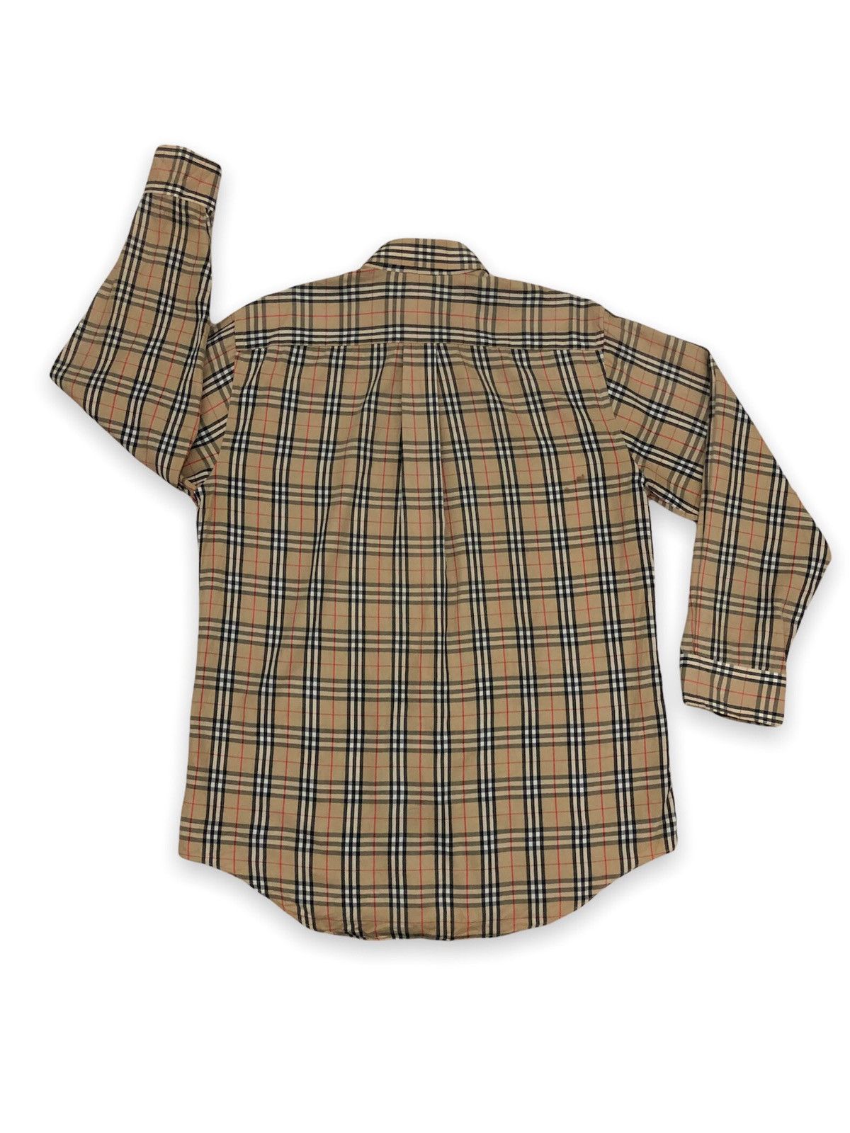 Burberry × Vintage 90s Vintage Burberrys Nova Check Button up Shirt Size US M / EU 48-50 / 2 - 4 Thumbnail