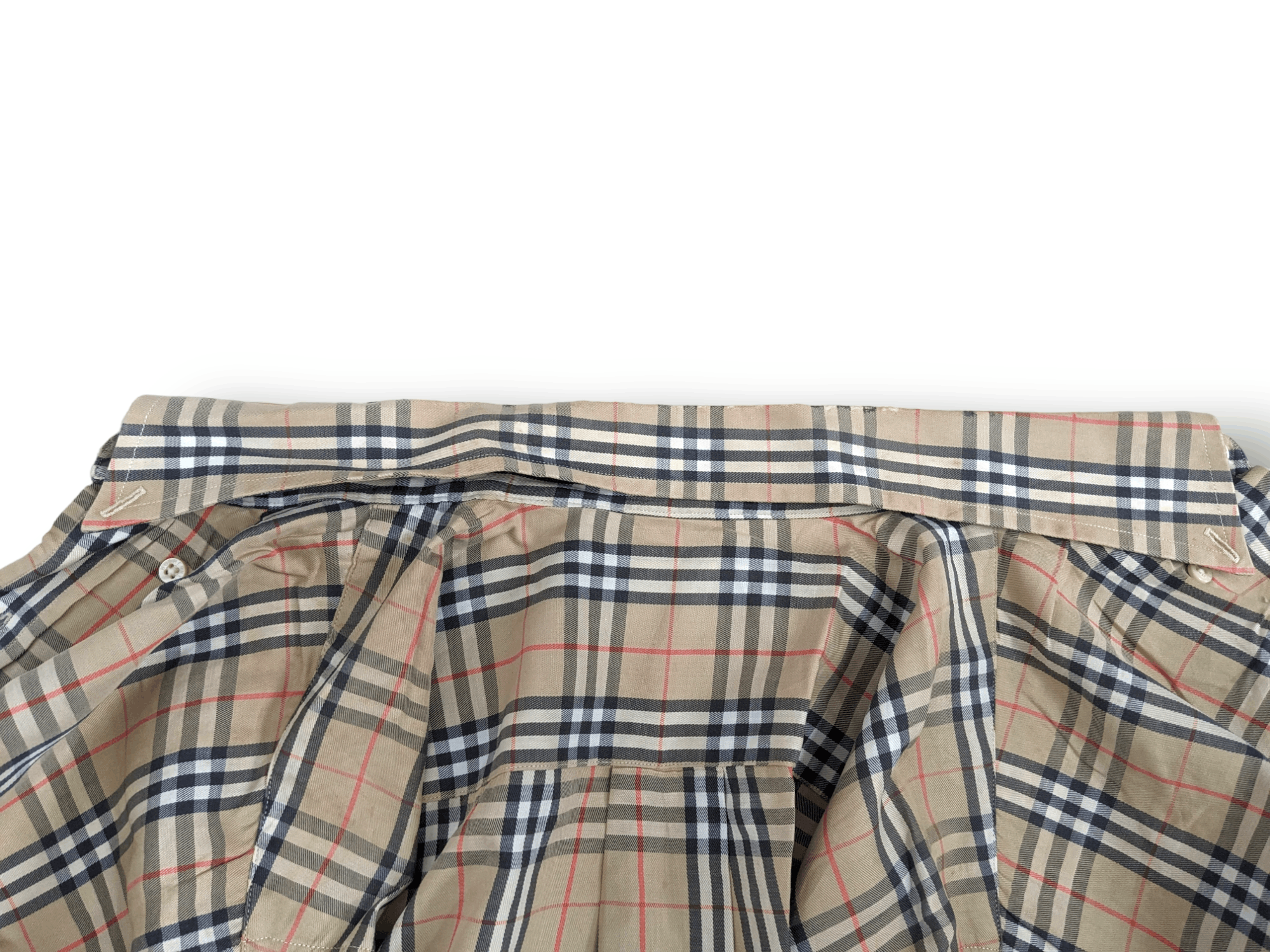 Burberry × Vintage 90s Vintage Burberrys Nova Check Button up Shirt Size US M / EU 48-50 / 2 - 11 Thumbnail