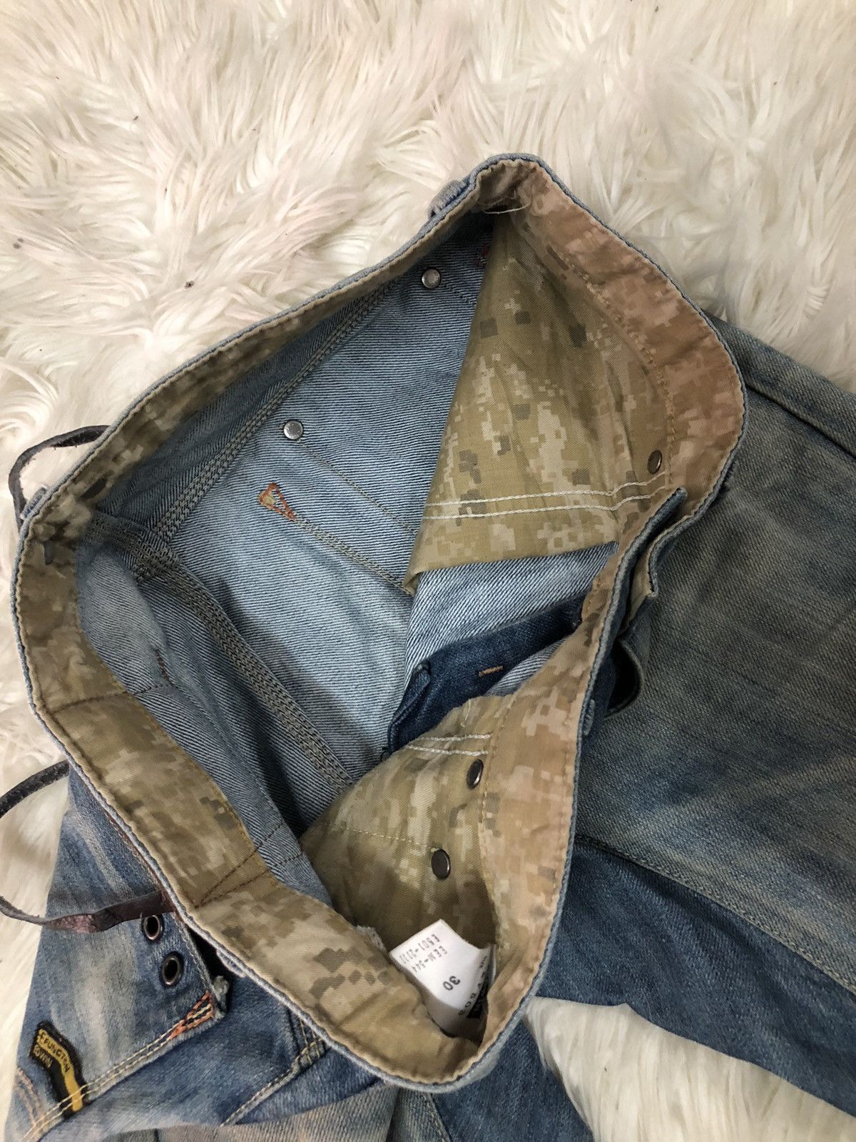 Edwin × Japanese Brand × Vintage Edwin E function 503 curve leg denim Size US 30 / EU 46 - 8 Thumbnail