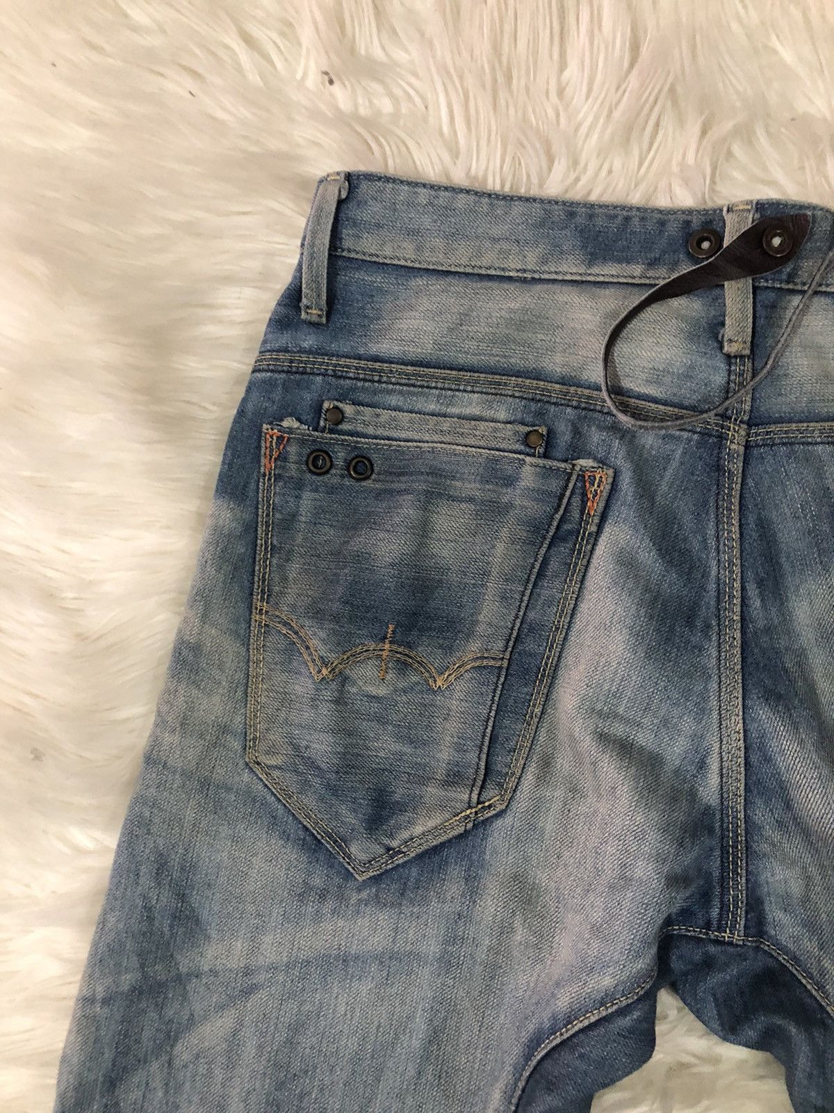 Edwin × Japanese Brand × Vintage Edwin E function 503 curve leg denim Size US 30 / EU 46 - 13 Thumbnail