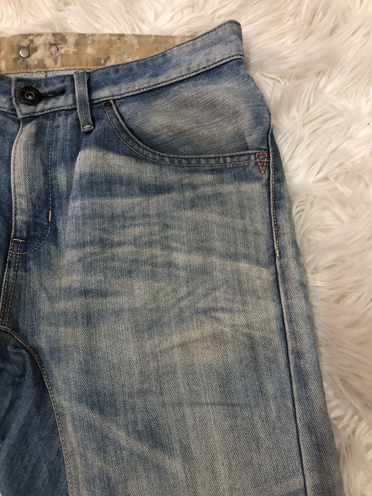 Edwin × Japanese Brand × Vintage Edwin E function 503 curve leg denim Size US 30 / EU 46 - 5 Thumbnail