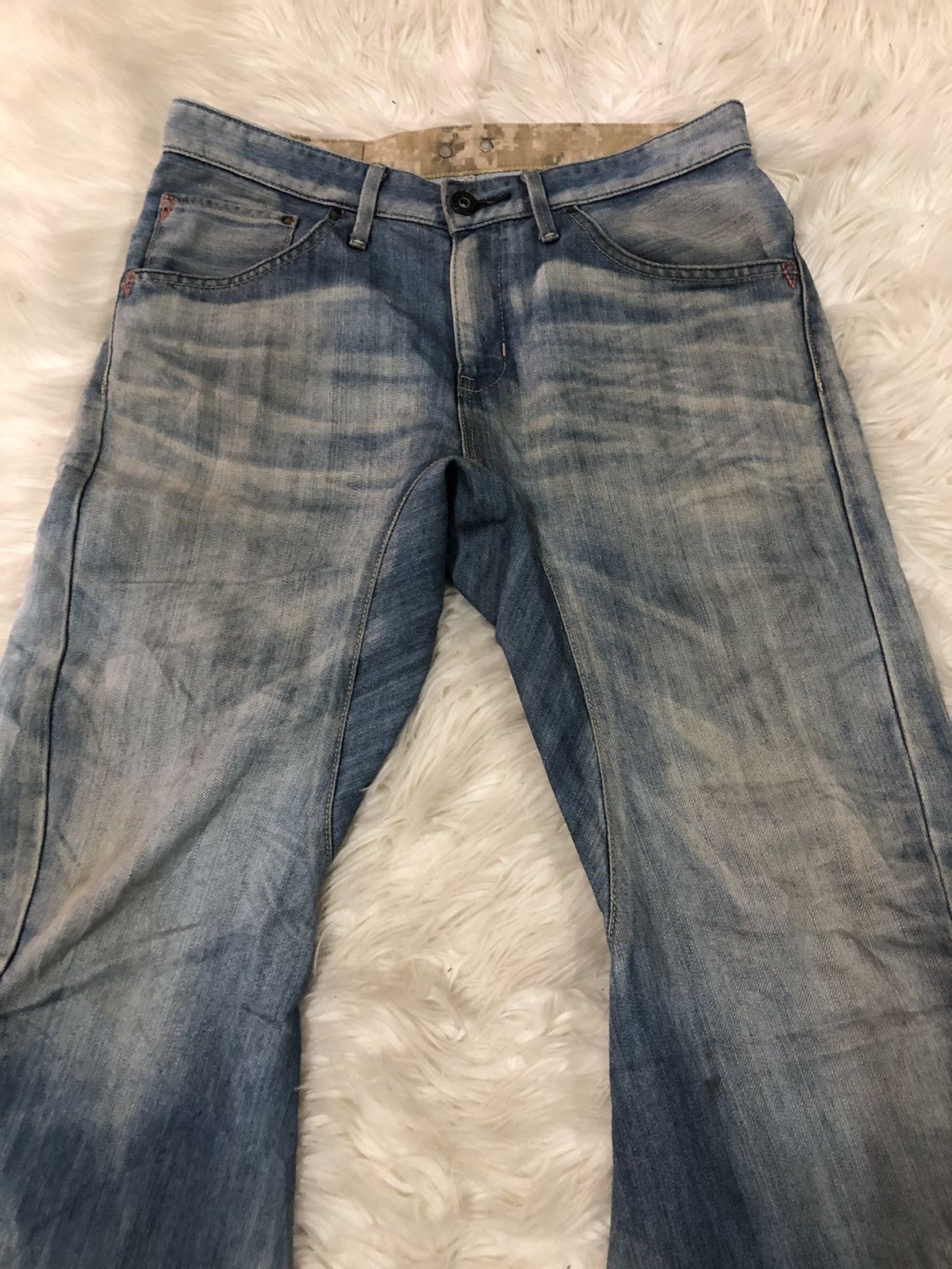 Edwin × Japanese Brand × Vintage Edwin E function 503 curve leg denim Size US 30 / EU 46 - 2 Thumbnail
