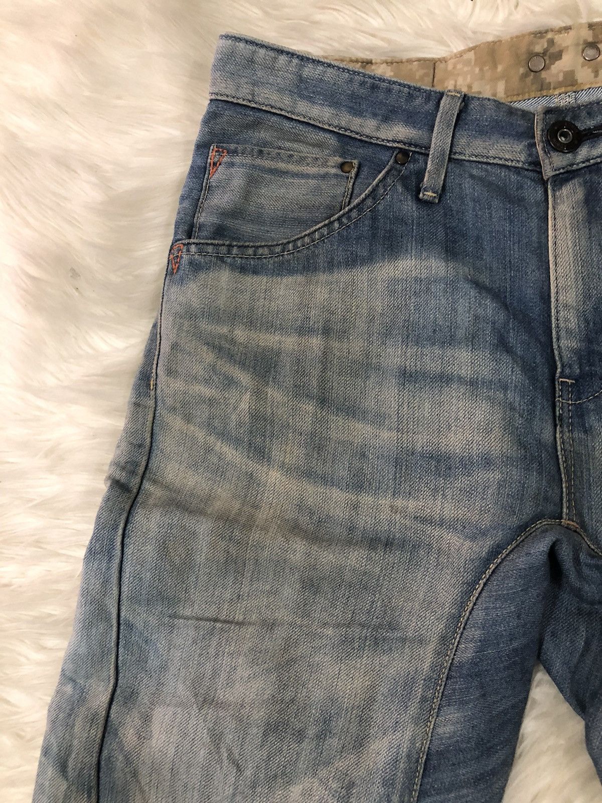 Edwin × Japanese Brand × Vintage Edwin E function 503 curve leg denim Size US 30 / EU 46 - 6 Thumbnail