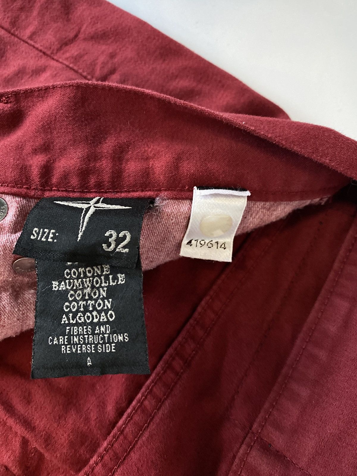 Stone Island × Vintage Stone island denim 90s VINTAGE Size US 32 / EU 48 - 11 Thumbnail