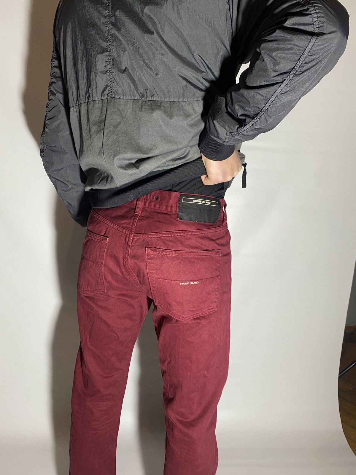Stone Island × Vintage Stone island denim 90s VINTAGE Size US 32 / EU 48 - 1 Thumbnail
