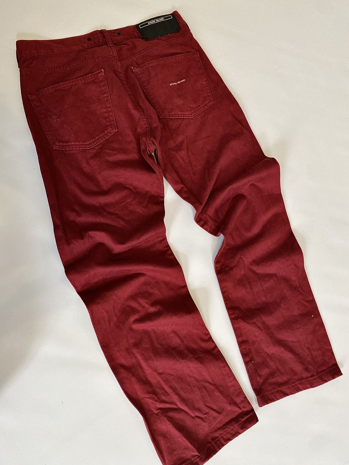 Stone Island × Vintage Stone island denim 90s VINTAGE Size US 32 / EU 48 - 4 Thumbnail