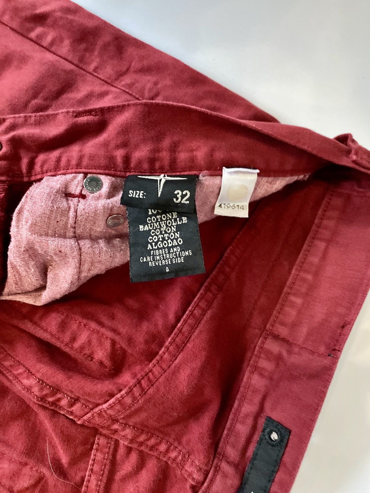 Stone Island × Vintage Stone island denim 90s VINTAGE Size US 32 / EU 48 - 10 Thumbnail