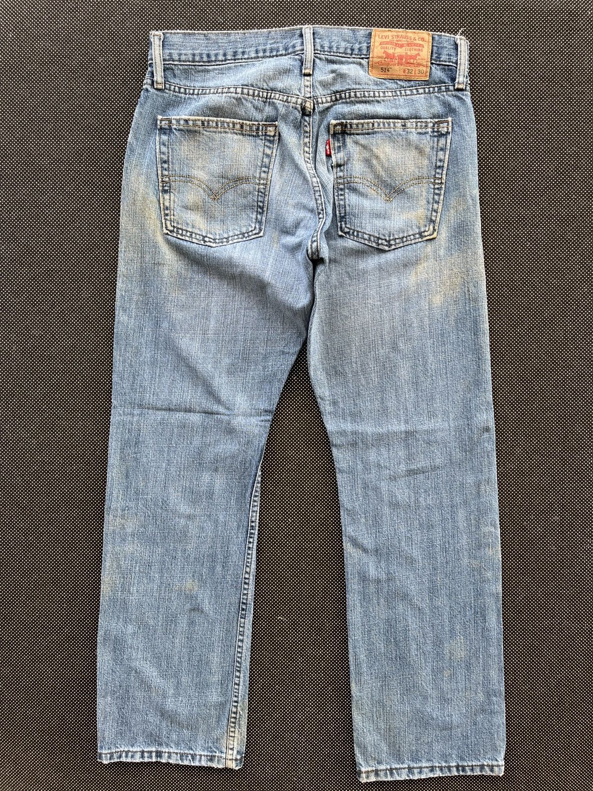 Vintage Levis 514 Rusty Wash Jeans - J022