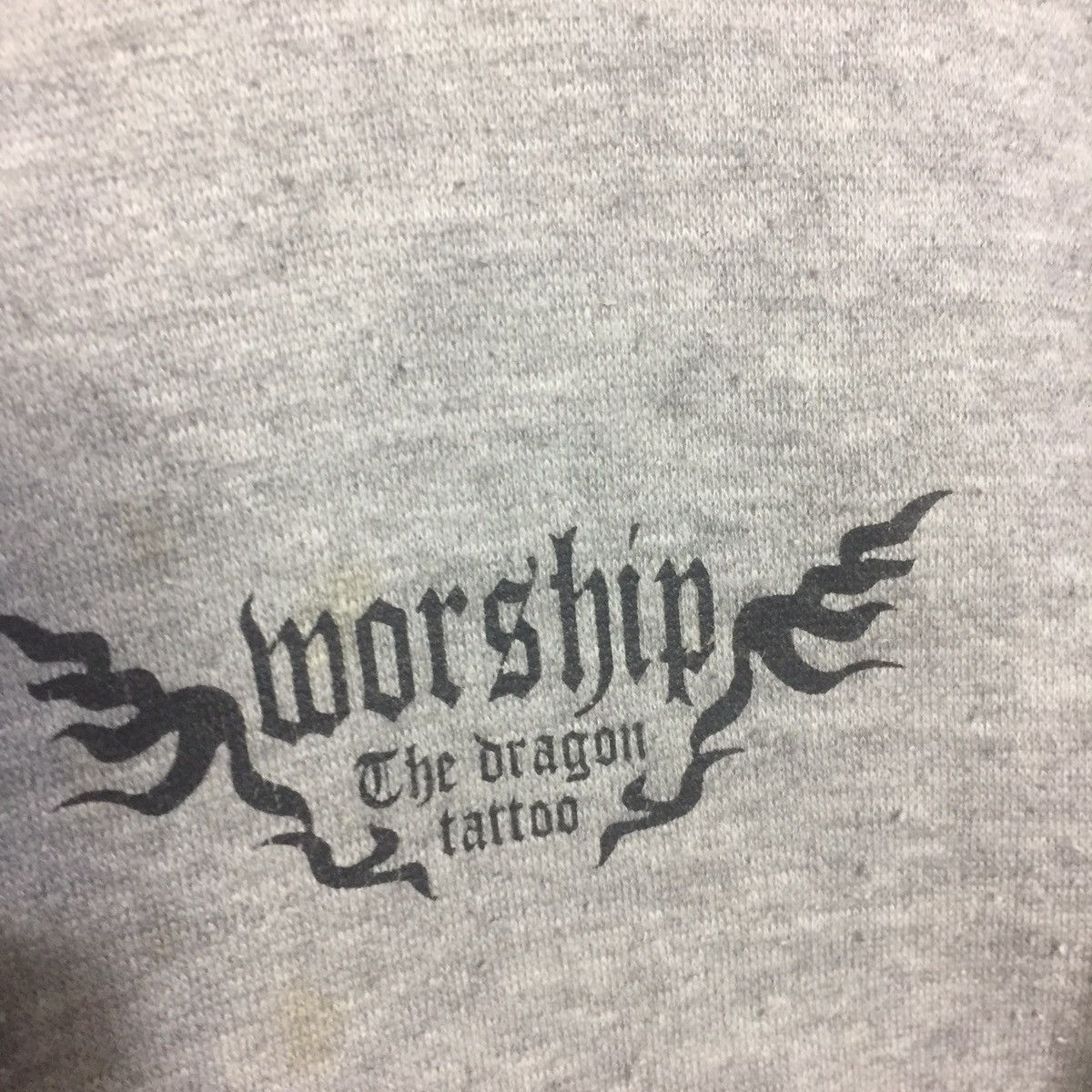 Japanese Brand Worship the dragon tattoo sweatshirt big print Size US L / EU 52-54 / 3 - 5 Thumbnail