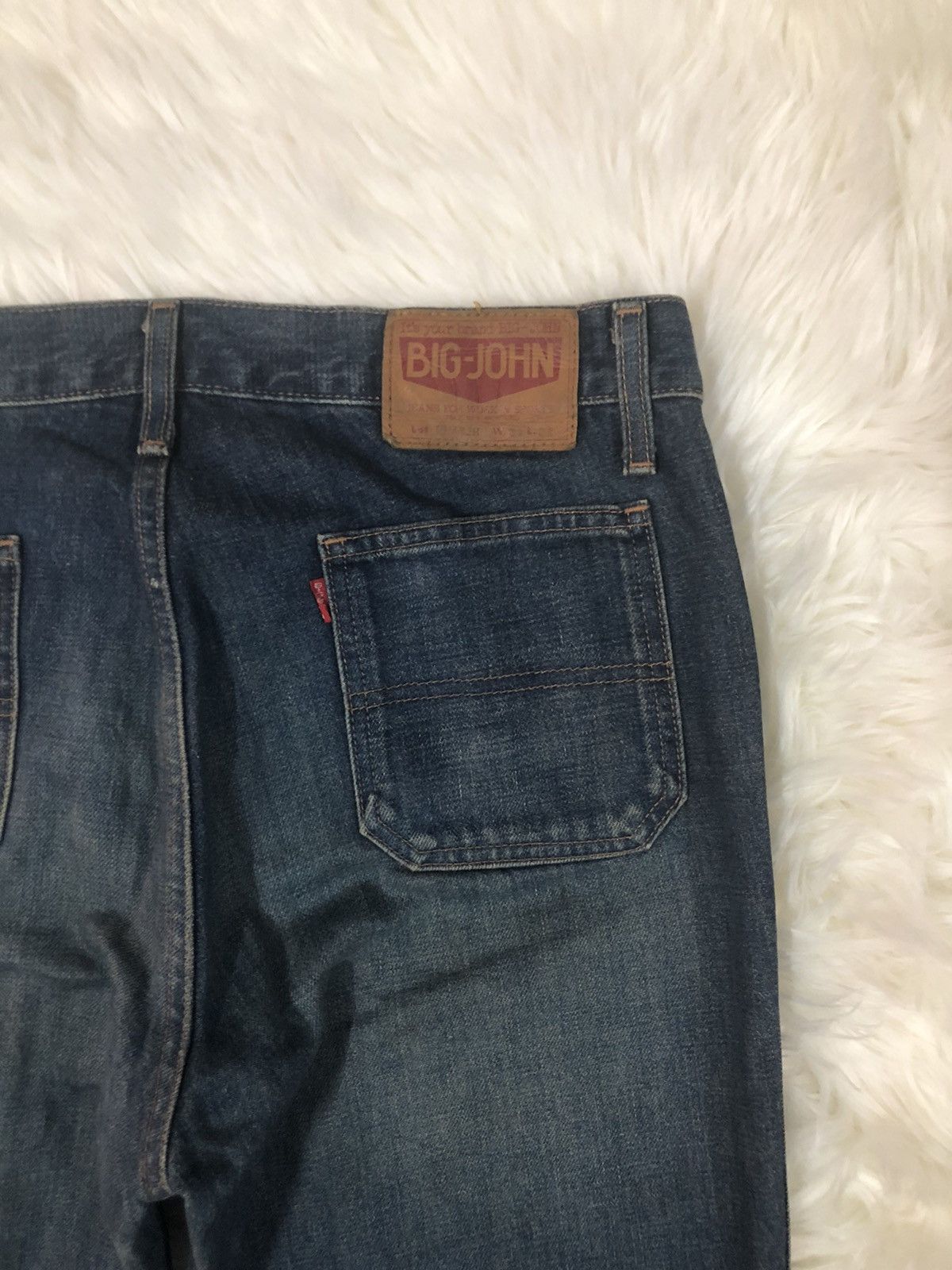 Big John × Designer × Japanese Brand Big John Japanese bush Denim Boot cut Size US 34 / EU 50 - 9 Thumbnail