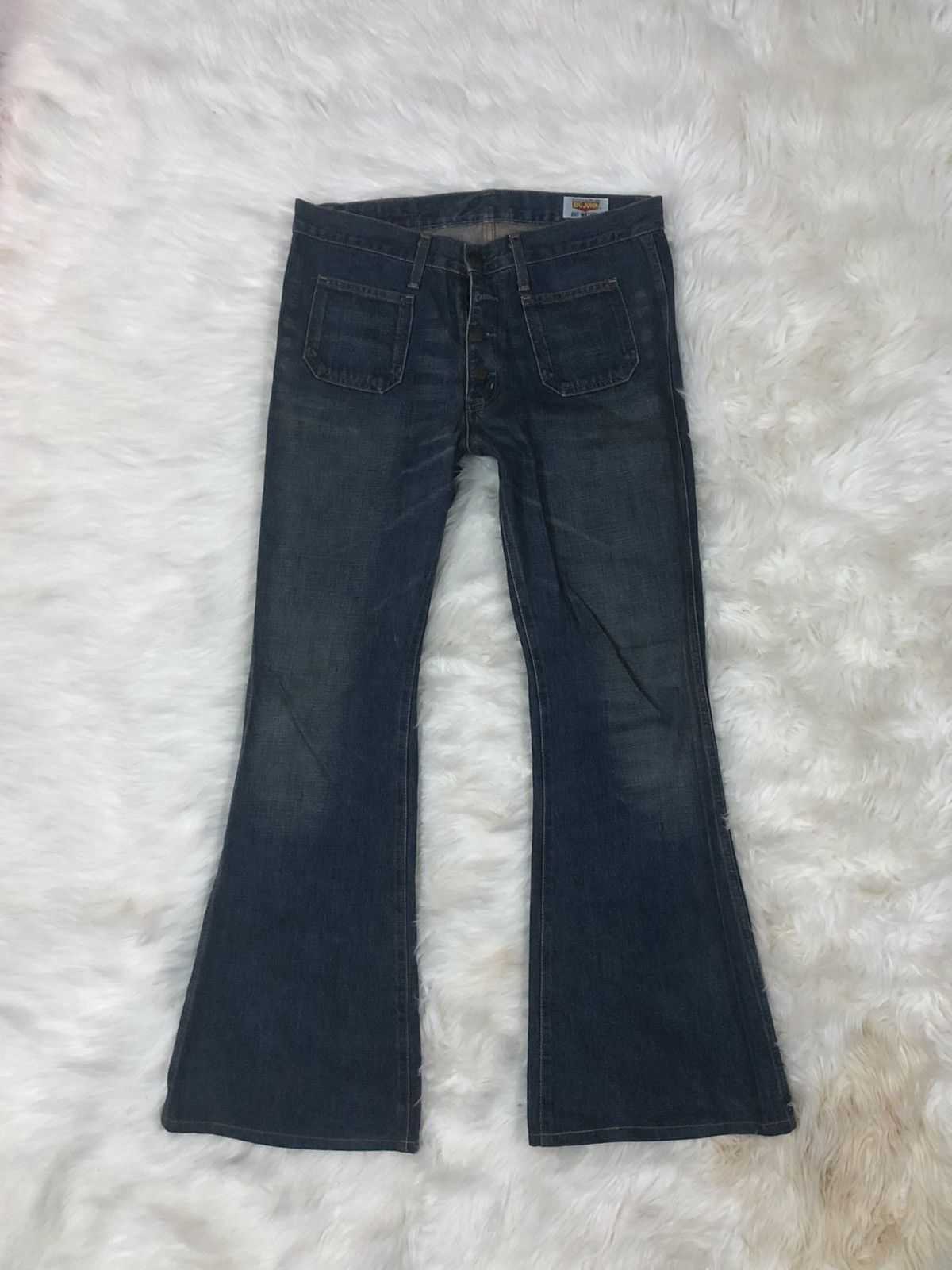 Big John × Designer × Japanese Brand Big John Japanese bush Denim Boot cut Size US 34 / EU 50 - 1 Thumbnail