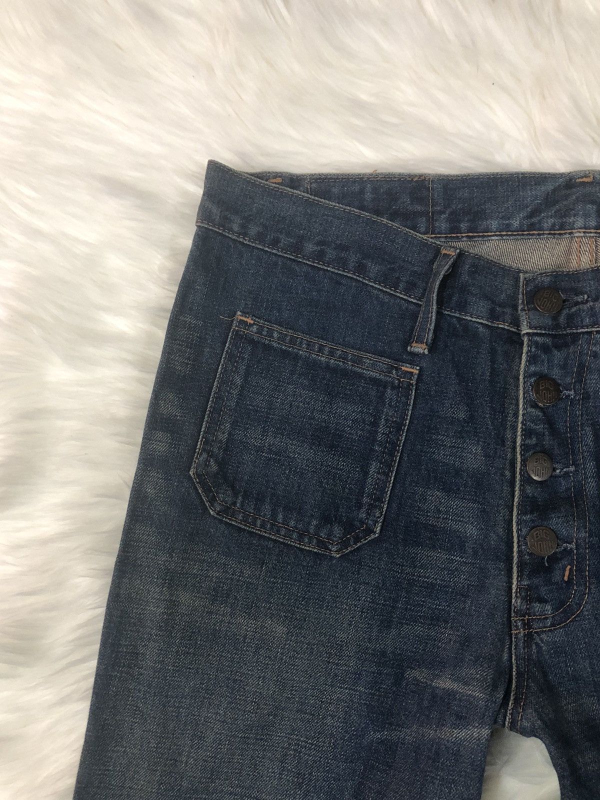 Big John × Designer × Japanese Brand Big John Japanese bush Denim Boot cut Size US 34 / EU 50 - 5 Thumbnail