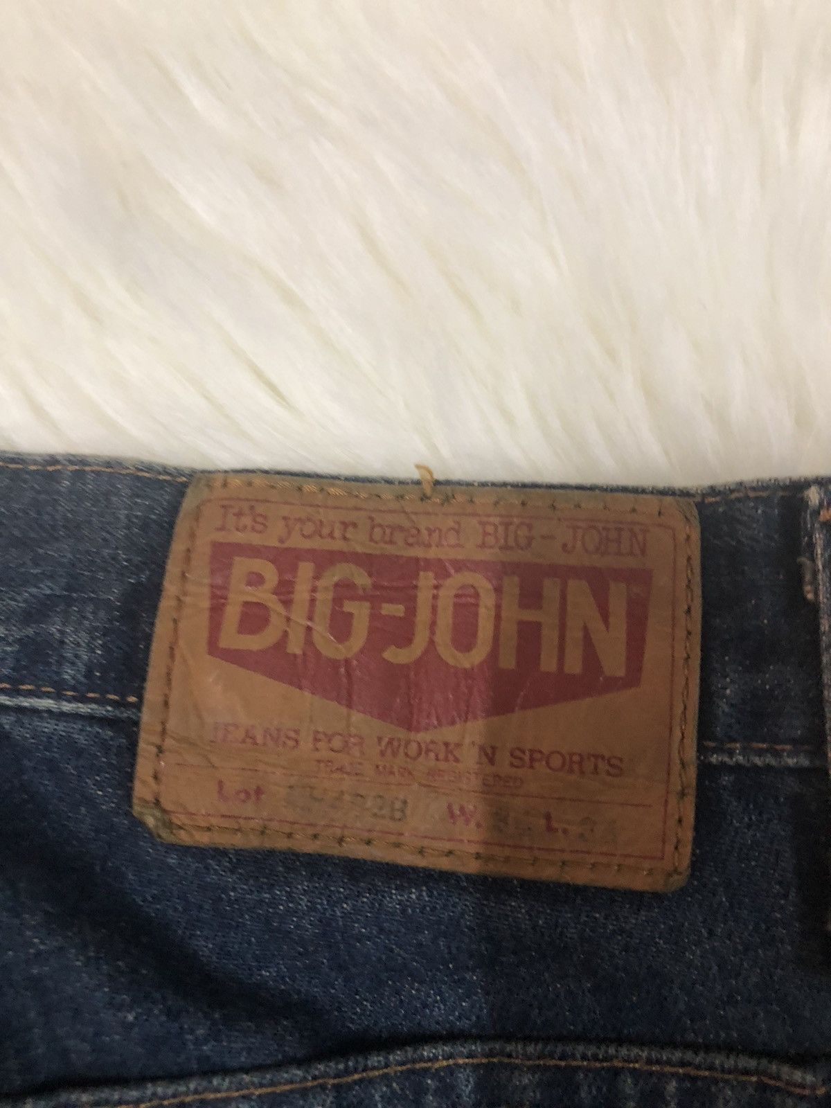 Big John × Designer × Japanese Brand Big John Japanese bush Denim Boot cut Size US 34 / EU 50 - 11 Thumbnail