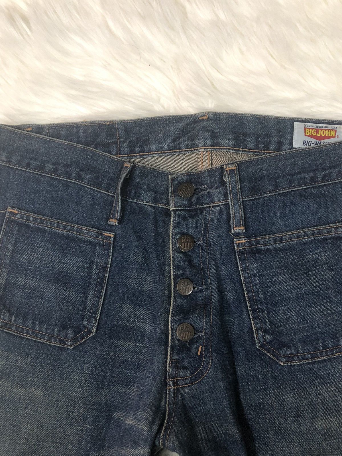 Big John × Designer × Japanese Brand Big John Japanese bush Denim Boot cut Size US 34 / EU 50 - 3 Thumbnail