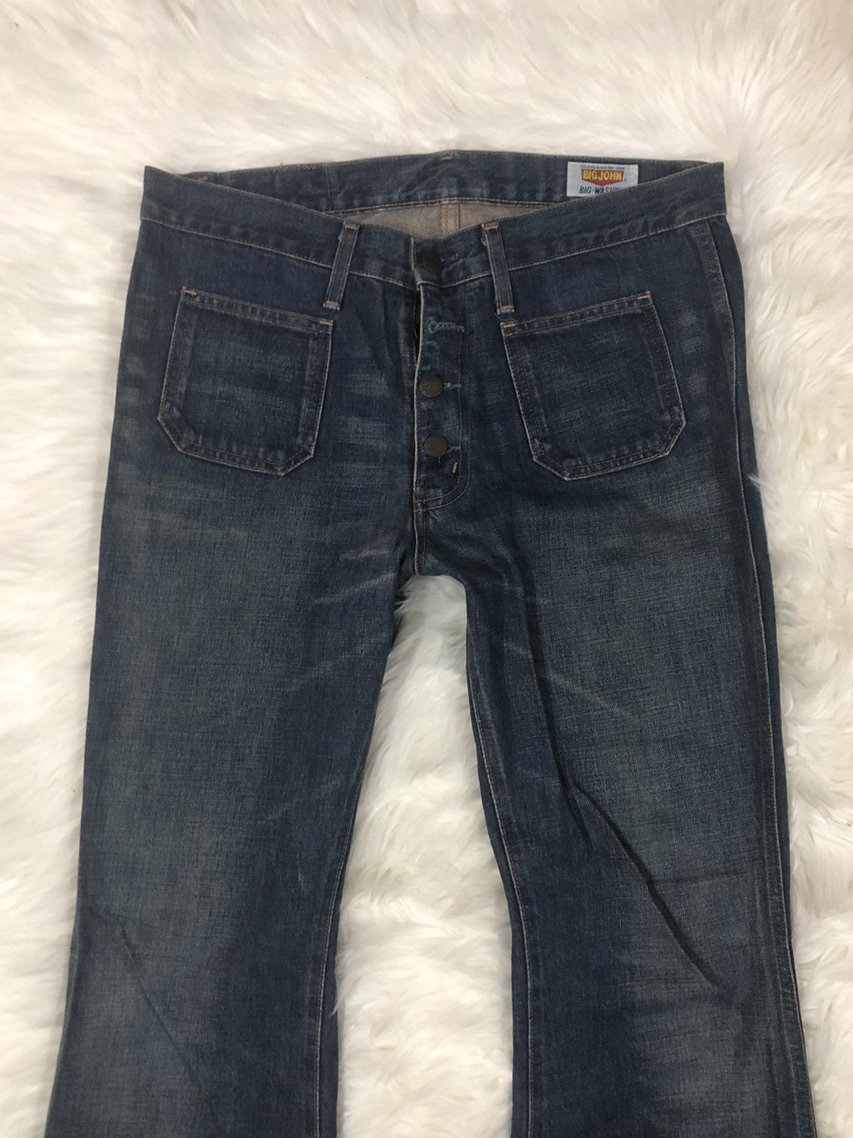Big John × Designer × Japanese Brand Big John Japanese bush Denim Boot cut Size US 34 / EU 50 - 2 Thumbnail