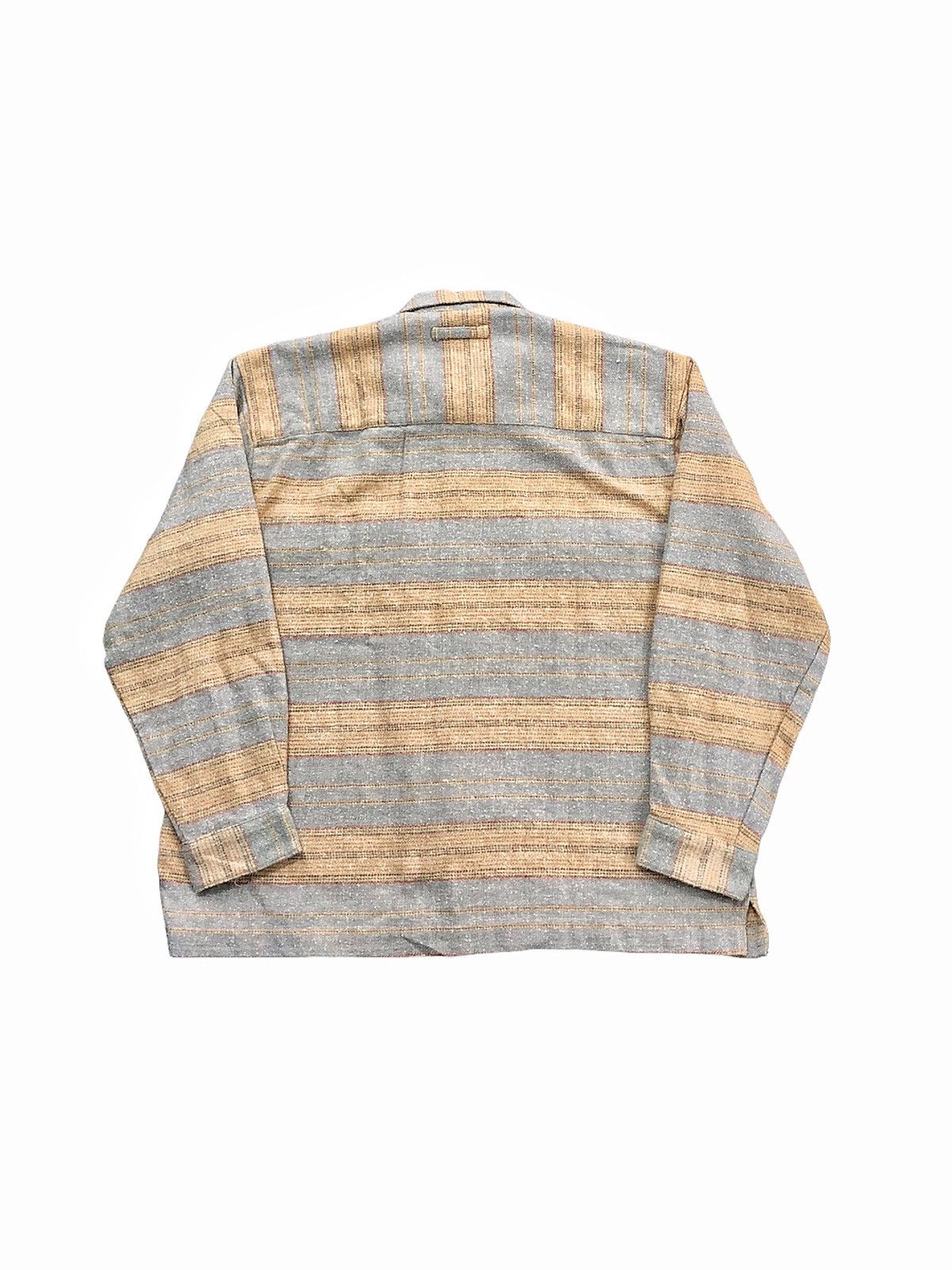 Warehouse & Co. 90's Warehouse Japan mixed blend double pocket shirt Size US L / EU 52-54 / 3 - 3 Thumbnail