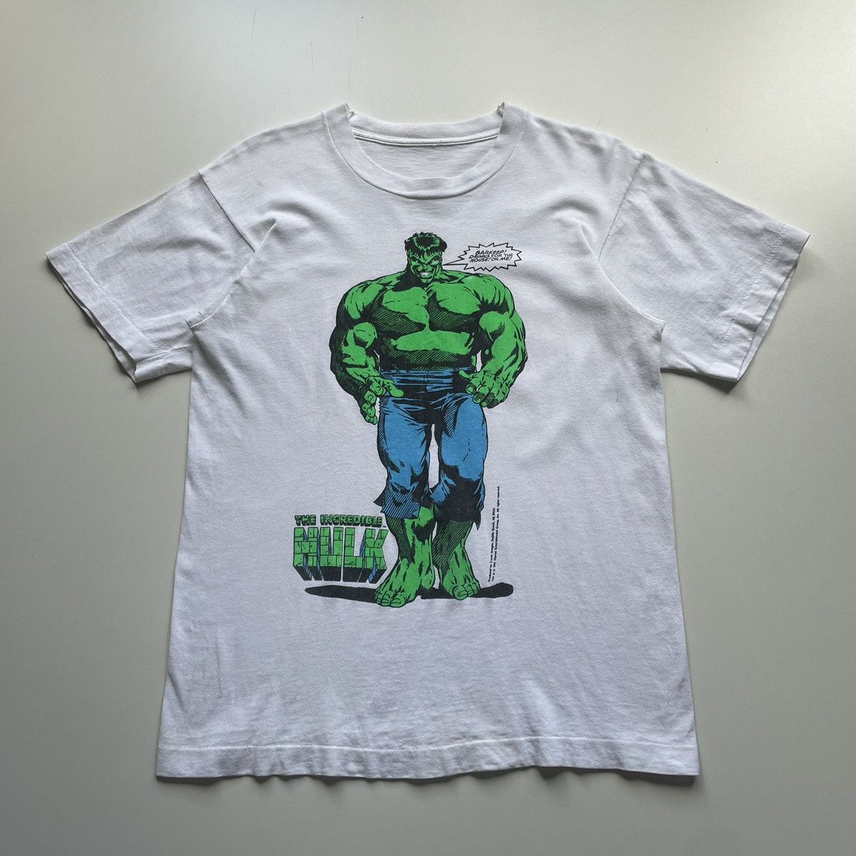 Marvel Comics The Incredible Hulk 2009 deals AOP Graphic T-Shirt