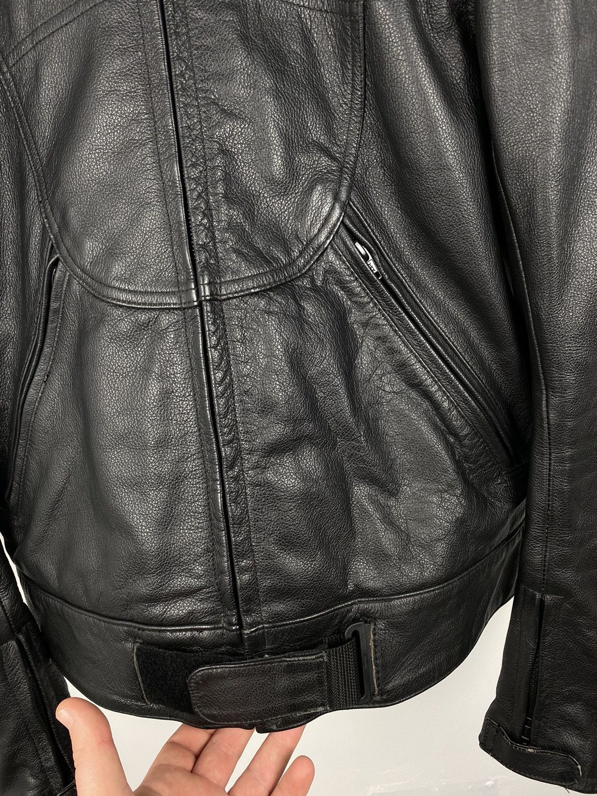 Genuine Leather Vintage Y2K Schuh Leather Racing Moto Jacket Marlboro BMW Size US M / EU 48-50 / 2 - 3 Thumbnail