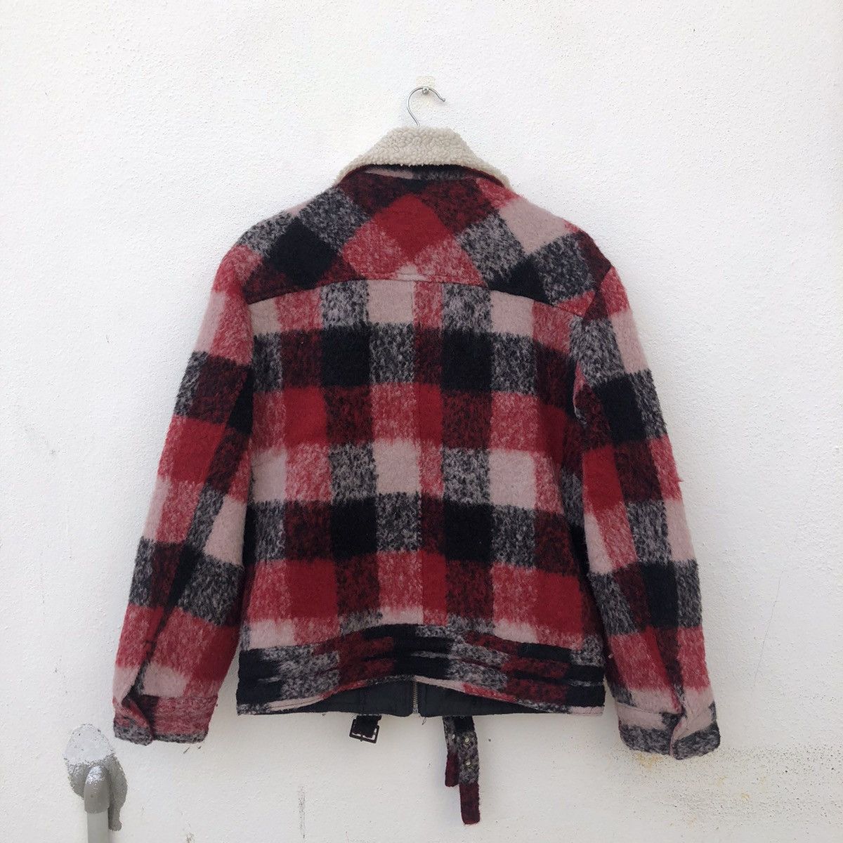 Japanese Brand MOHAIR JACKET TARTAN DESIGN BY SEMANTIC DESIGN RARE COLOUR Size US M / EU 48-50 / 2 - 10 Thumbnail