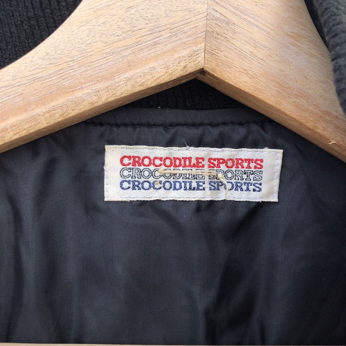 Japanese Brand VINTAGE VARSITY JACKET CROCODILE SPORTS BIG LOGO Size US M / EU 48-50 / 2 - 9 Thumbnail