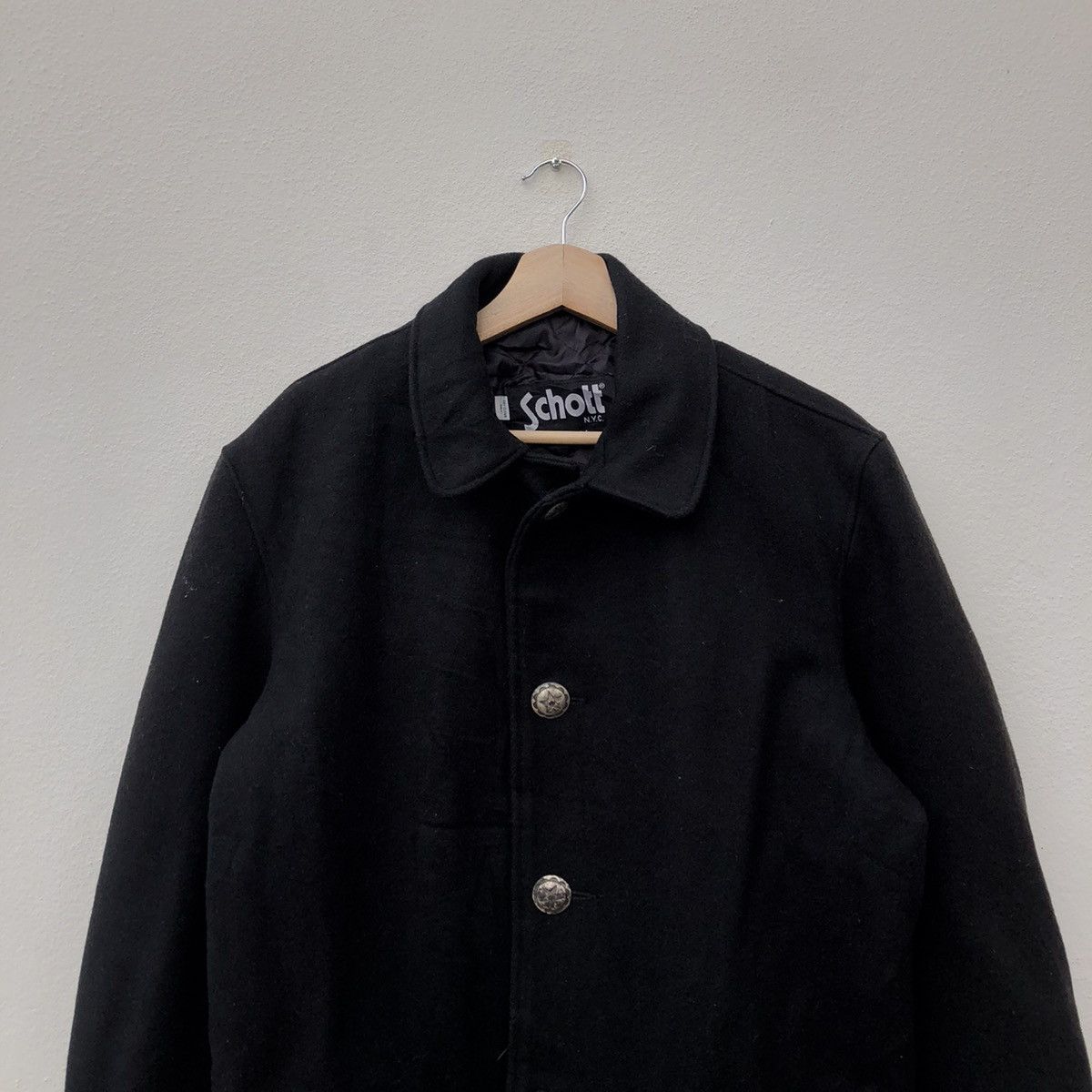 Schott VINTAGE PEACOAT JACKET SCHOTT MADE IN USA Size US M / EU 48-50 / 2 - 3 Thumbnail