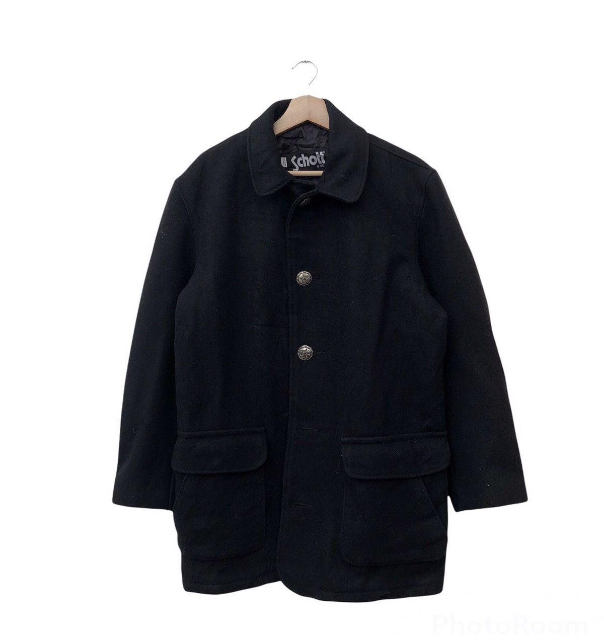 Schott VINTAGE PEACOAT JACKET SCHOTT MADE IN USA Size US M / EU 48-50 / 2 - 1 Thumbnail