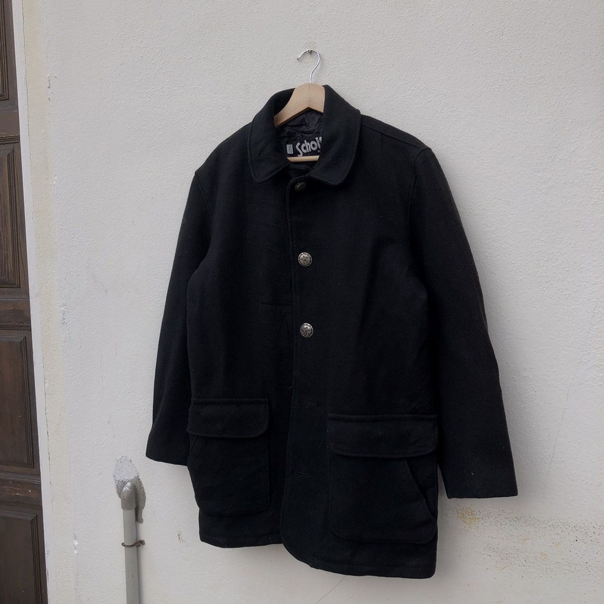 Schott VINTAGE PEACOAT JACKET SCHOTT MADE IN USA Size US M / EU 48-50 / 2 - 2 Thumbnail