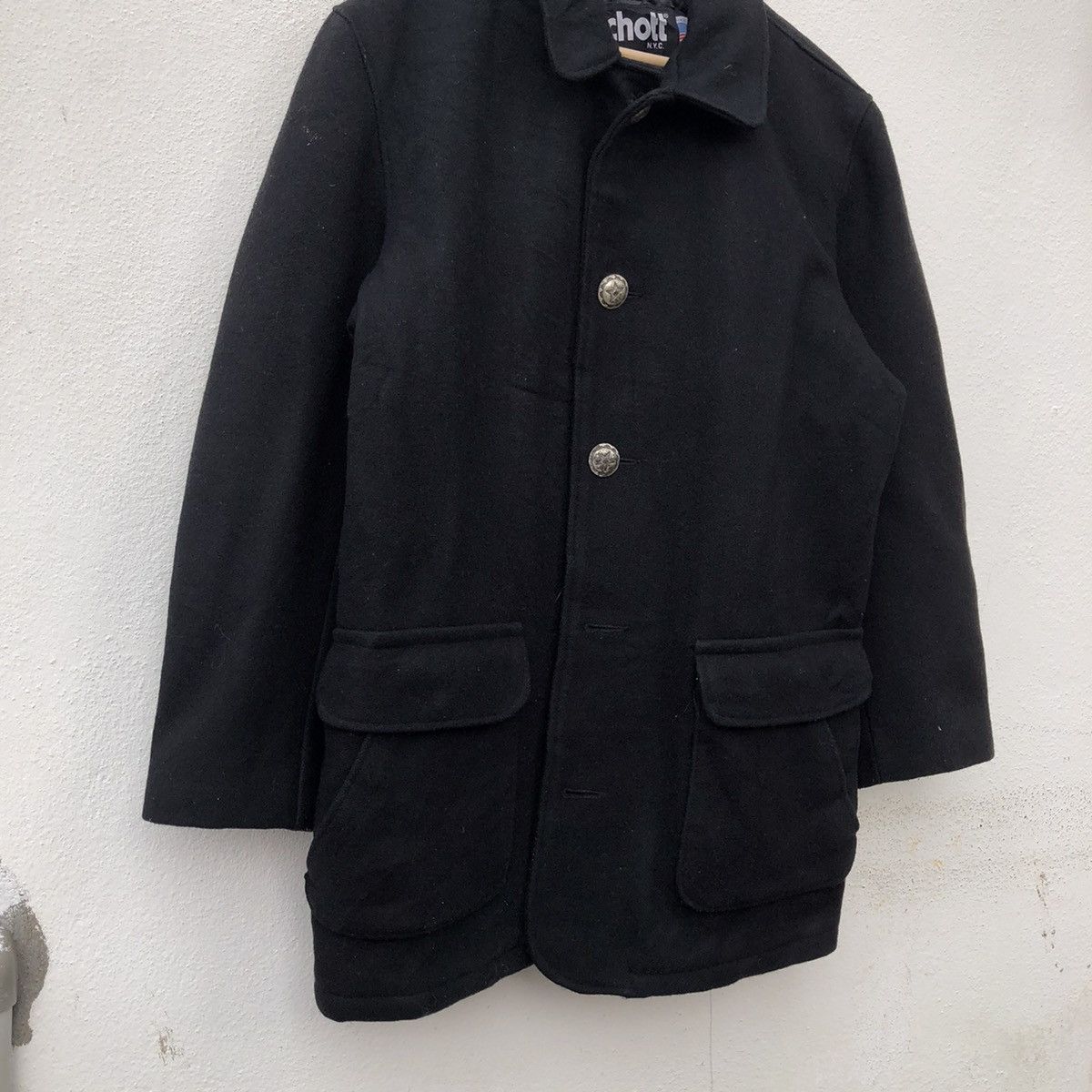 Schott VINTAGE PEACOAT JACKET SCHOTT MADE IN USA Size US M / EU 48-50 / 2 - 4 Thumbnail
