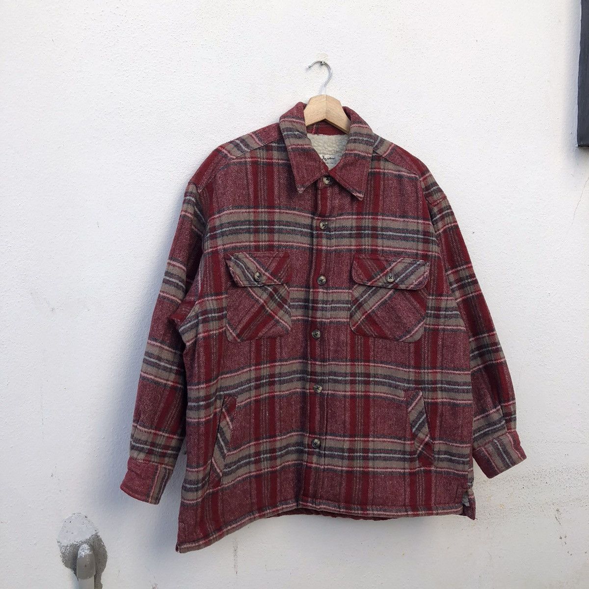 Flannel TARTAN DESIGN FLEECE FLANNEL BUTTON JACKET BELLE MAISON Size US M / EU 48-50 / 2 - 2 Thumbnail