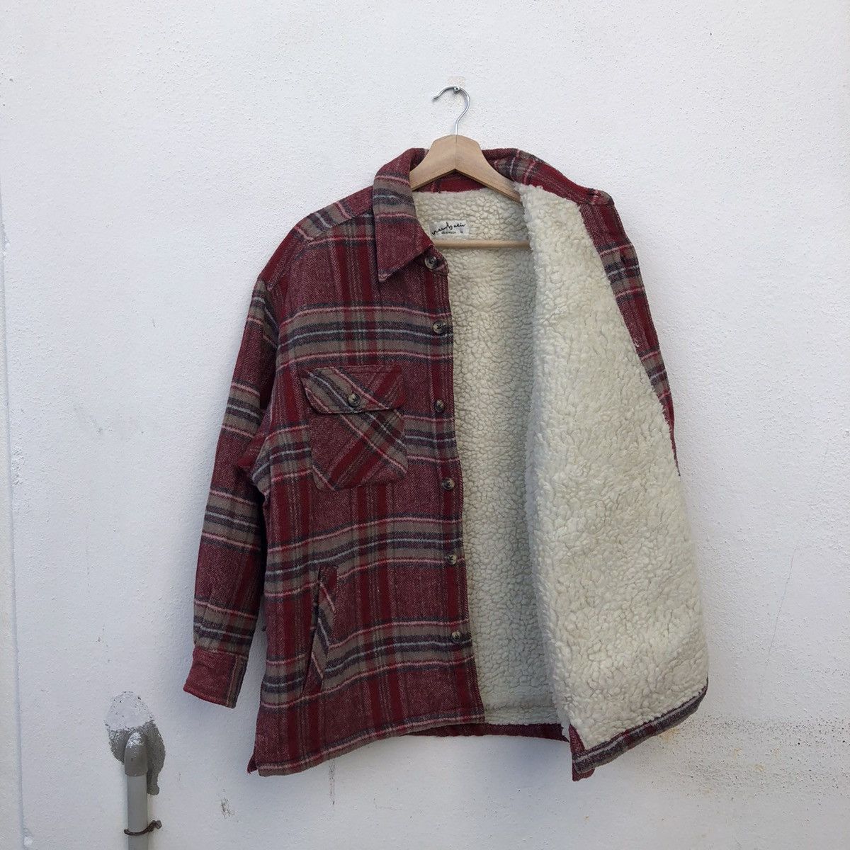 Flannel TARTAN DESIGN FLEECE FLANNEL BUTTON JACKET BELLE MAISON Size US M / EU 48-50 / 2 - 9 Thumbnail