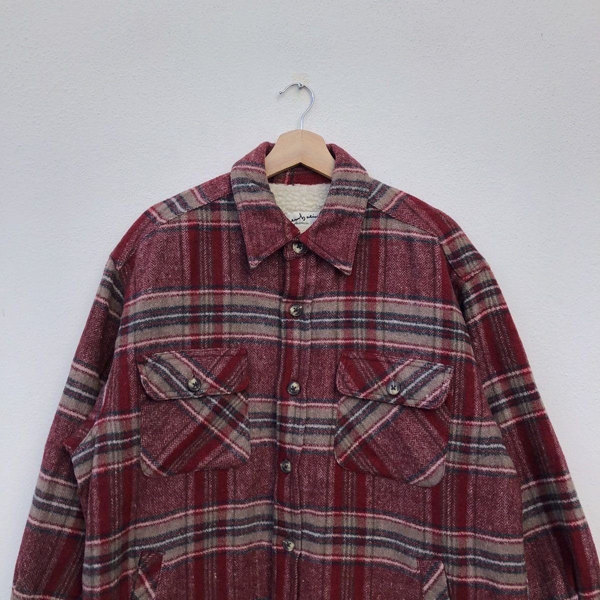 Flannel TARTAN DESIGN FLEECE FLANNEL BUTTON JACKET BELLE MAISON Size US M / EU 48-50 / 2 - 3 Thumbnail