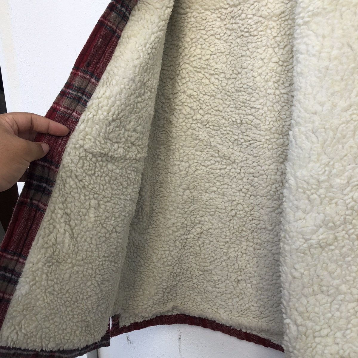 Flannel TARTAN DESIGN FLEECE FLANNEL BUTTON JACKET BELLE MAISON Size US M / EU 48-50 / 2 - 10 Thumbnail