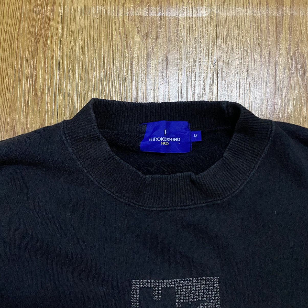 Hiroko Koshino Homme × Japanese Brand Hiroko Koshino Homme Embroidery Logo Sweatshirt Size US M / EU 48-50 / 2 - 4 Thumbnail