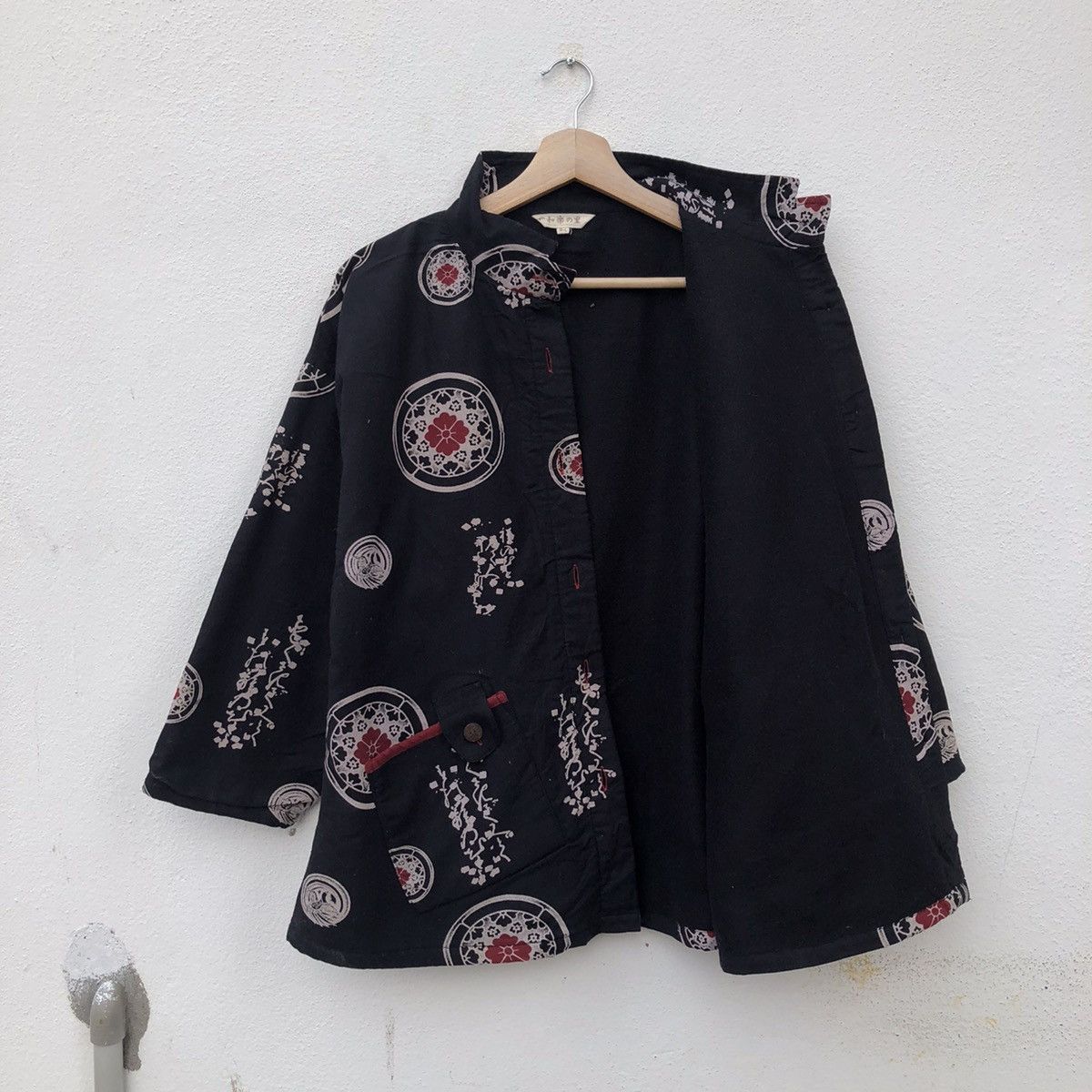 Japanese Brand VINTAGE FULL PRINT KIMONO JACKET RARE DESIGN Size US M / EU 48-50 / 2 - 12 Thumbnail