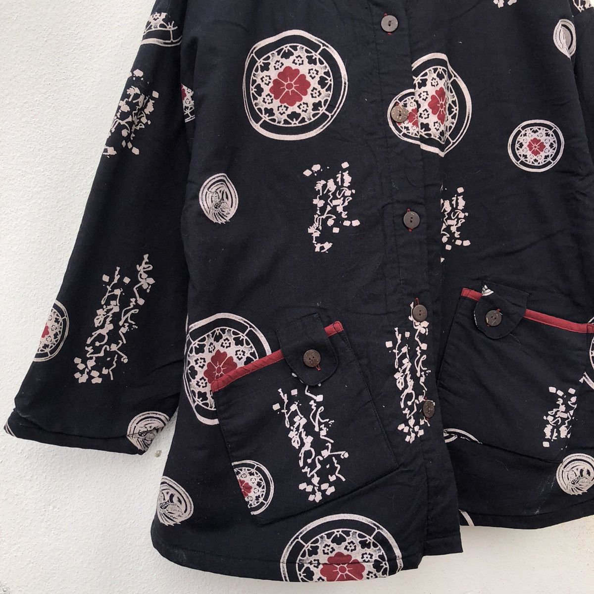 Japanese Brand VINTAGE FULL PRINT KIMONO JACKET RARE DESIGN Size US M / EU 48-50 / 2 - 11 Thumbnail