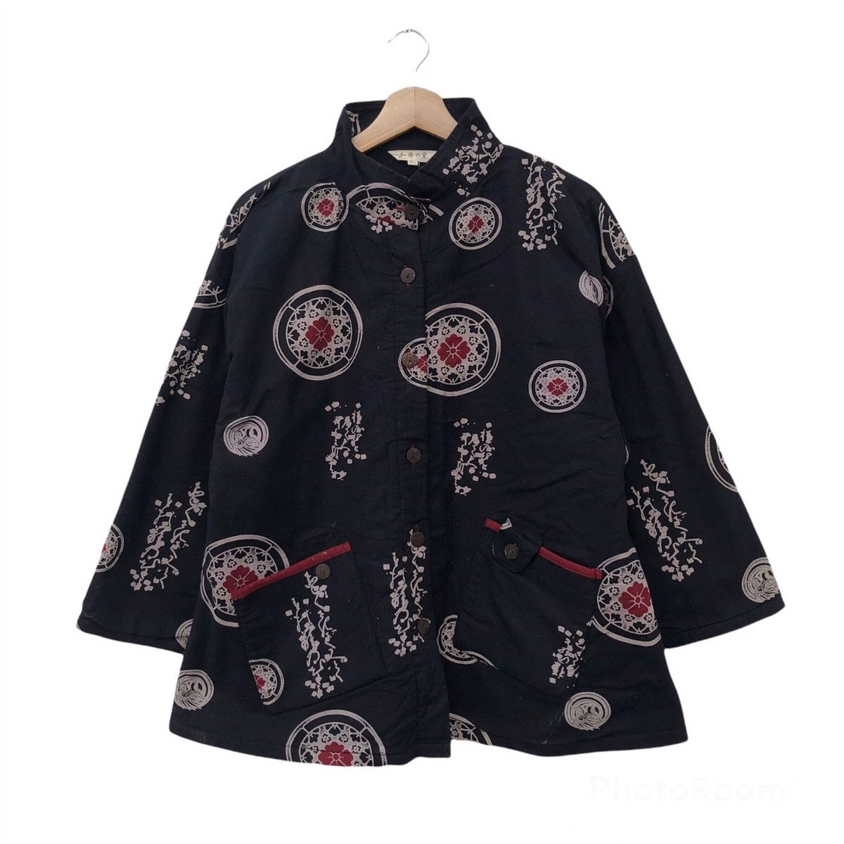 Japanese Brand VINTAGE FULL PRINT KIMONO JACKET RARE DESIGN Size US M / EU 48-50 / 2 - 1 Thumbnail