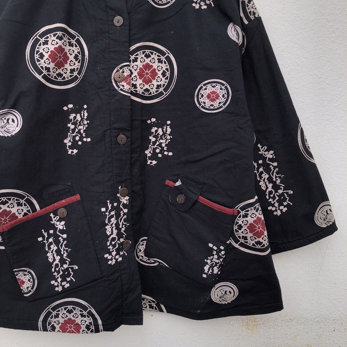 Japanese Brand VINTAGE FULL PRINT KIMONO JACKET RARE DESIGN Size US M / EU 48-50 / 2 - 3 Thumbnail