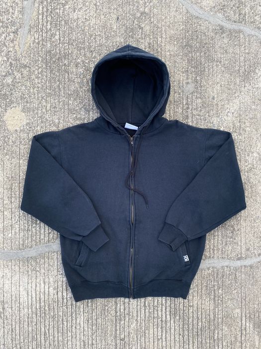 Vintage Vintage Discus Athletic Hoodie Black Faded Grailed